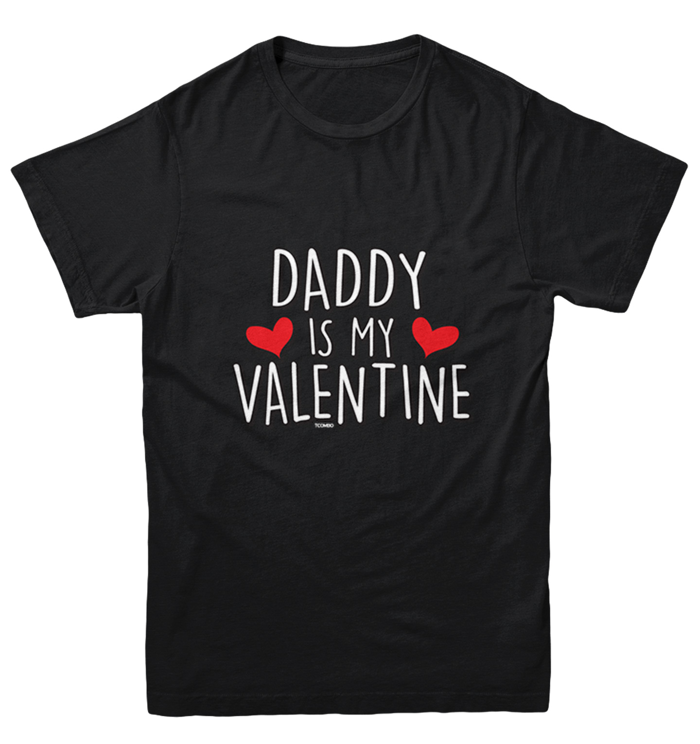 Daddy Is My Valentine - Cute Cupid Son Daughter Youth T-Shirt - Picture 2 of 20