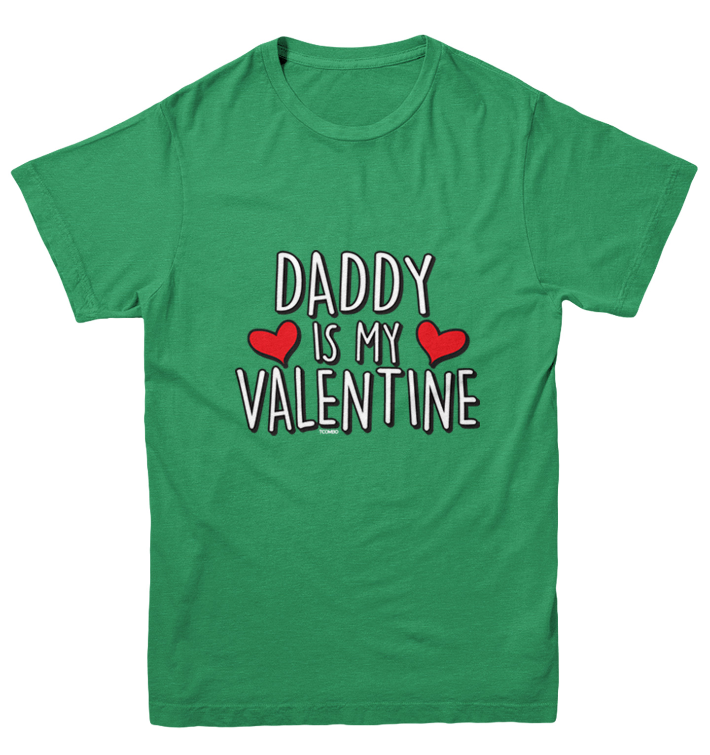 Daddy Is My Valentine - Cute Cupid Son Daughter Youth T-Shirt - Picture 4 of 20