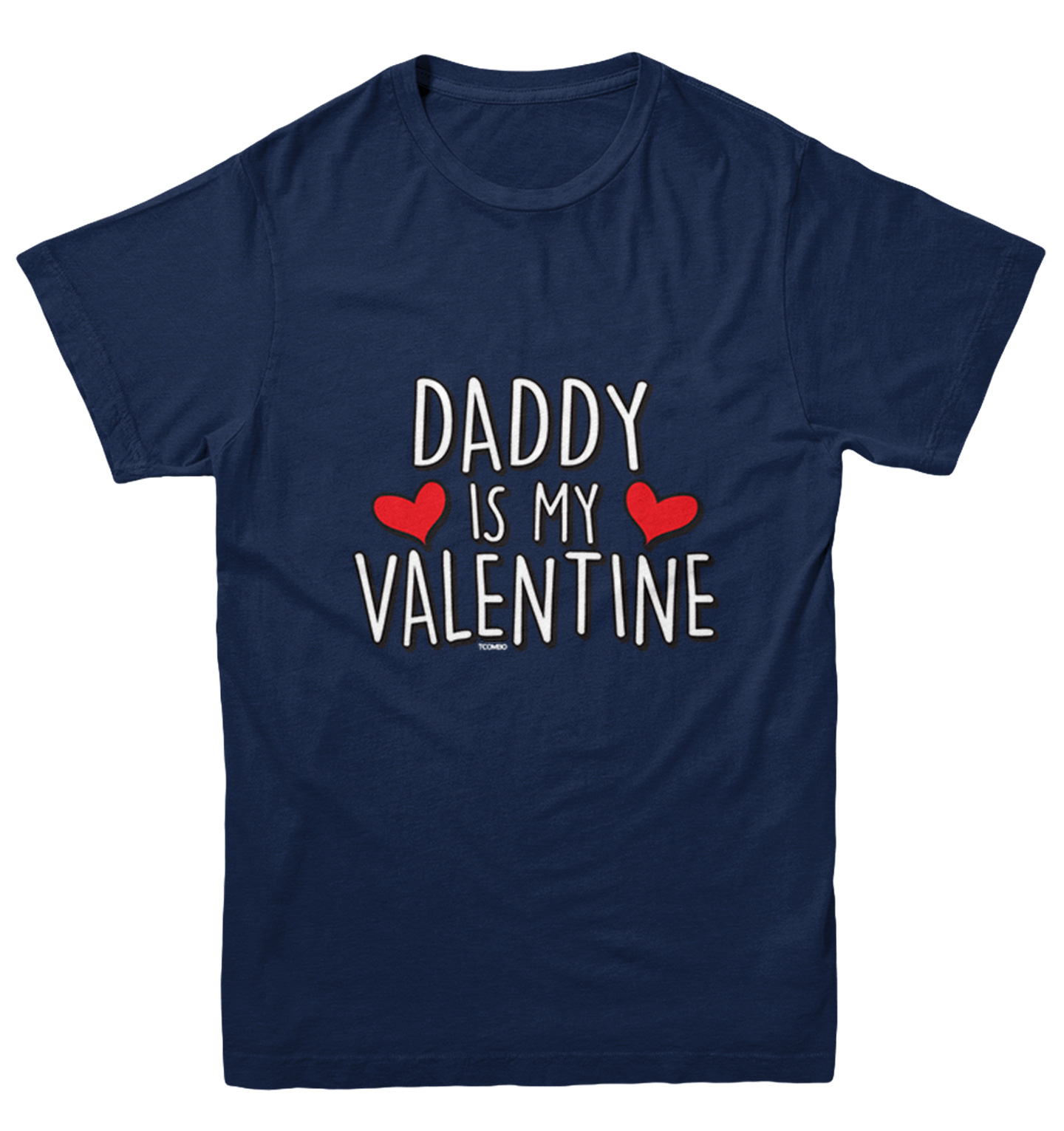 Daddy Is My Valentine - Cute Cupid Son Daughter Youth T-Shirt - Picture 7 of 20