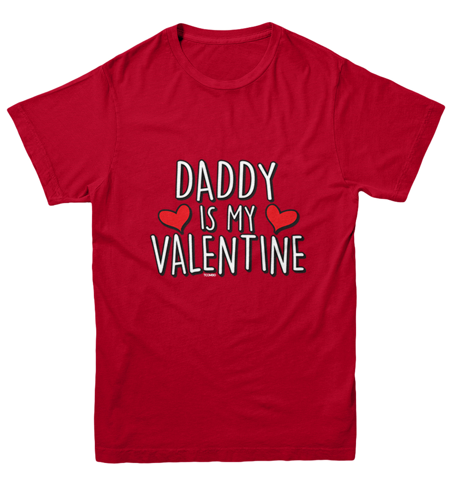 Daddy Is My Valentine - Cute Cupid Son Daughter Youth T-Shirt - Picture 11 of 20