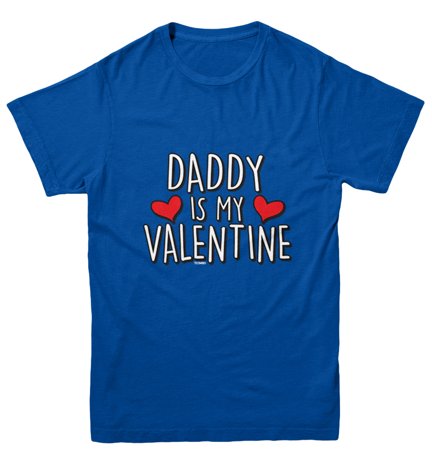 Daddy Is My Valentine - Cute Cupid Son Daughter Youth T-Shirt - Picture 12 of 20