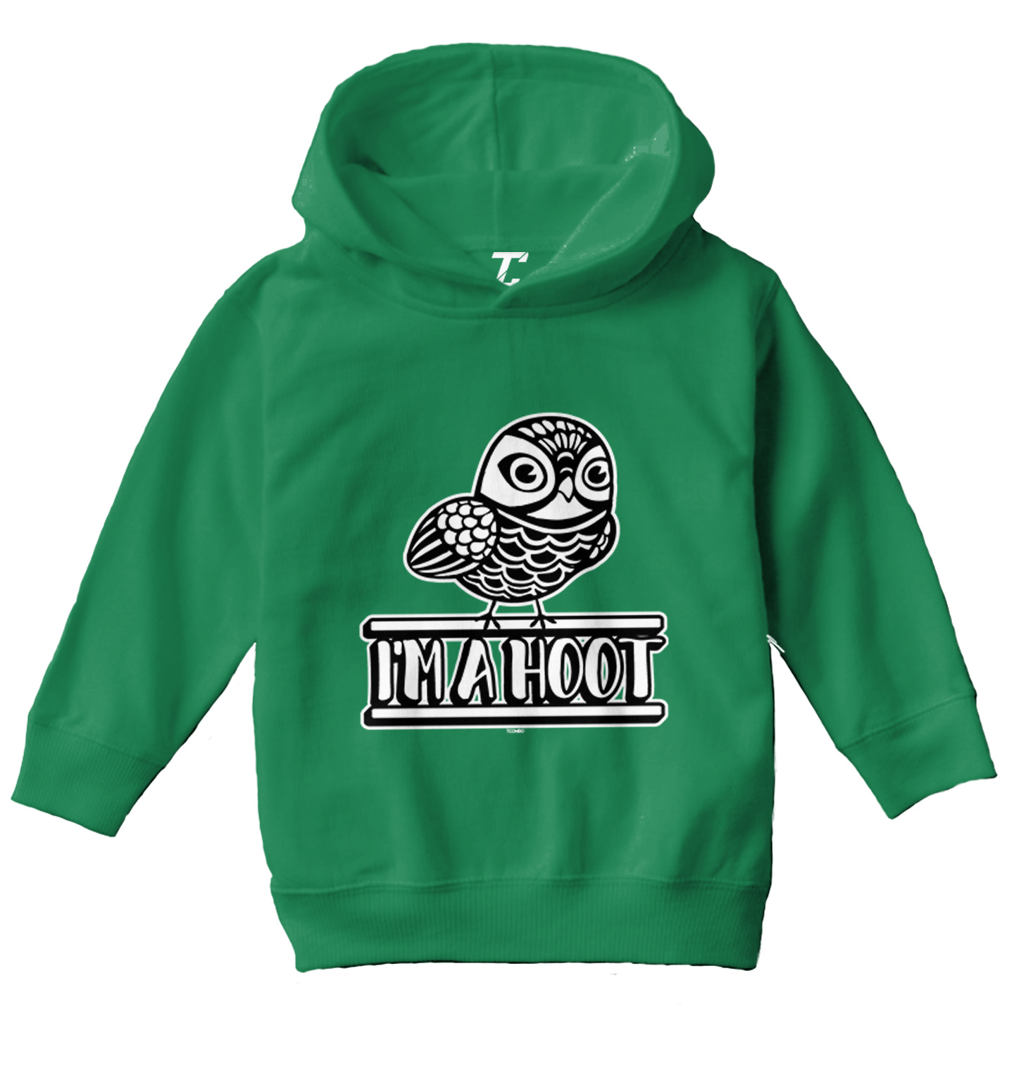 I'm A Hoot - Cute Funny Owl Pun Hilarious Animal Lover Toddler/Youth Hoodie - Picture 5 of 12