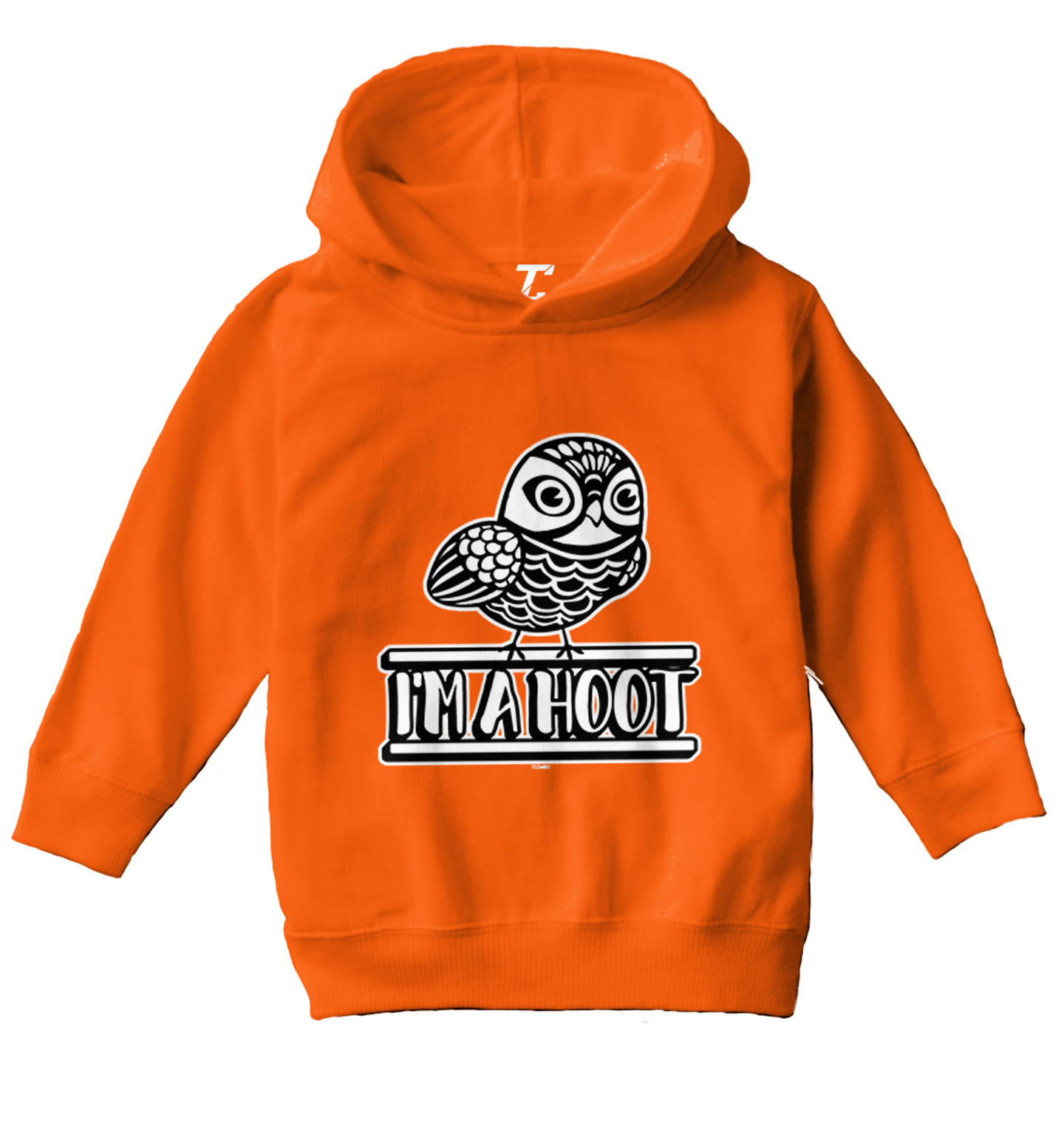 I'm A Hoot - Cute Funny Owl Pun Hilarious Animal Lover Toddler/Youth Hoodie - Picture 8 of 12