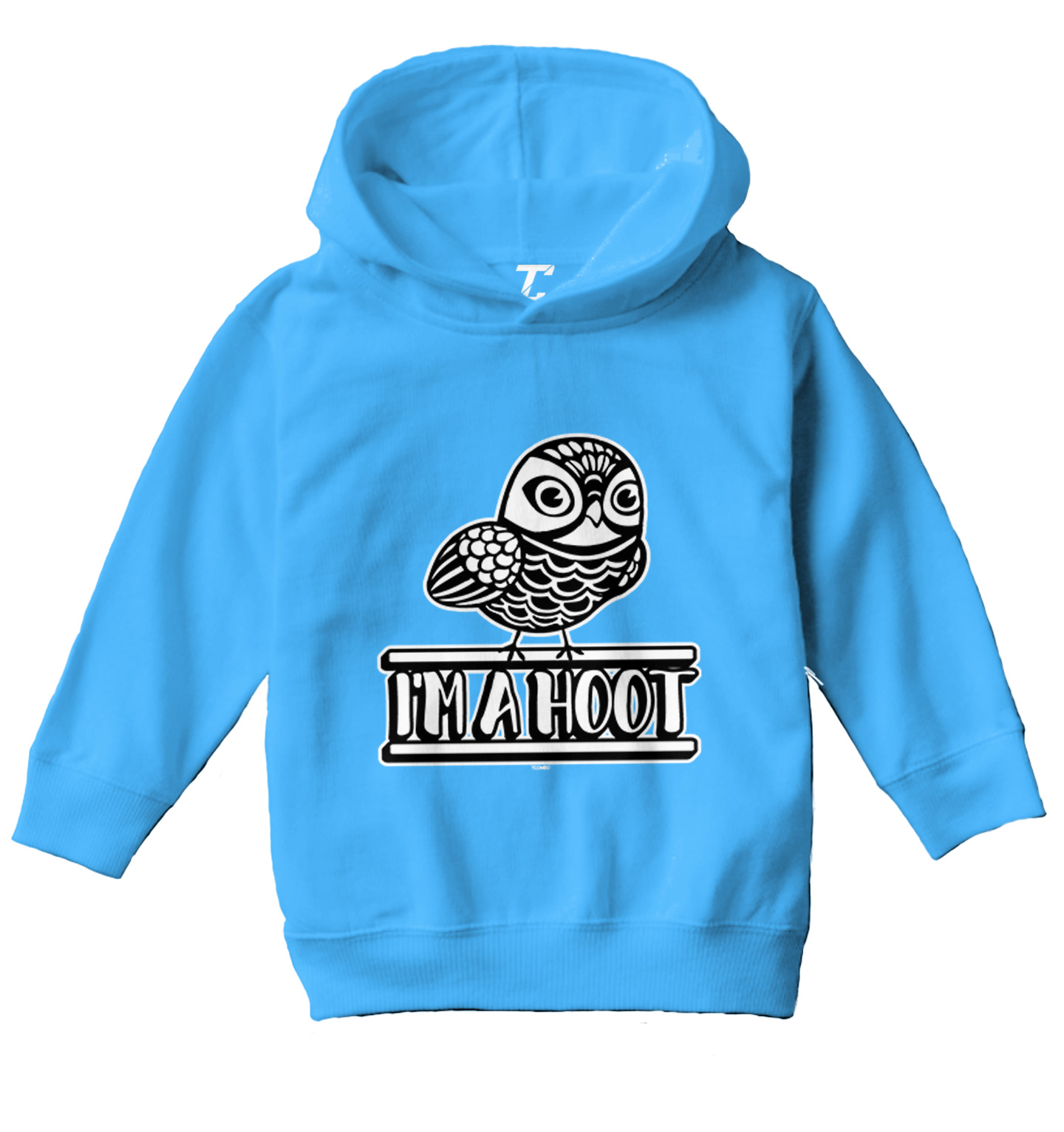 I'm A Hoot - Cute Funny Owl Pun Hilarious Animal Lover Toddler/Youth Hoodie - Picture 12 of 12