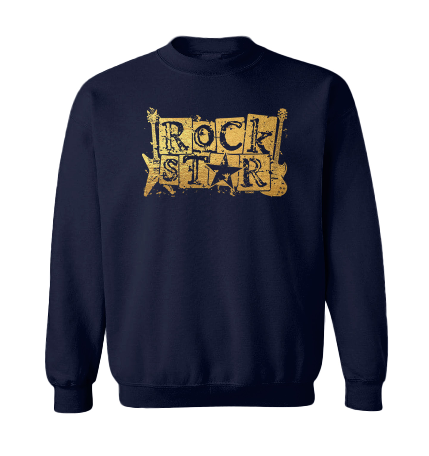 Rockstar - Rock n' Roll Guitar Instrument Music Lover Toddler Crewneck Sweater - Picture 5 of 8