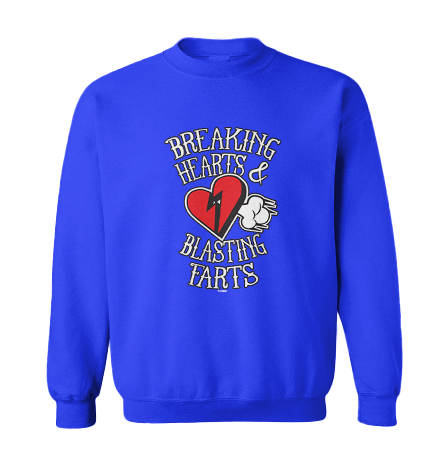 Breaking Hearts & Blasting Farts - Valentine Funny Gas Toddler Crewneck Sweater - Picture 8 of 8