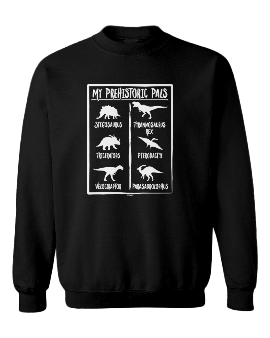 Prehistoric Pals - Types Of Dinosaurs Cool T-Rex Toddler Crewneck Sweater - Picture 2 of 8
