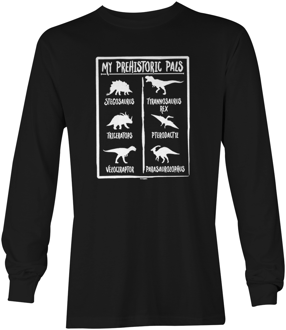 Prehistoric Pals - Types Of Dinosaurs Cool T-Rex Youth T-Shirt - Picture 13 of 20