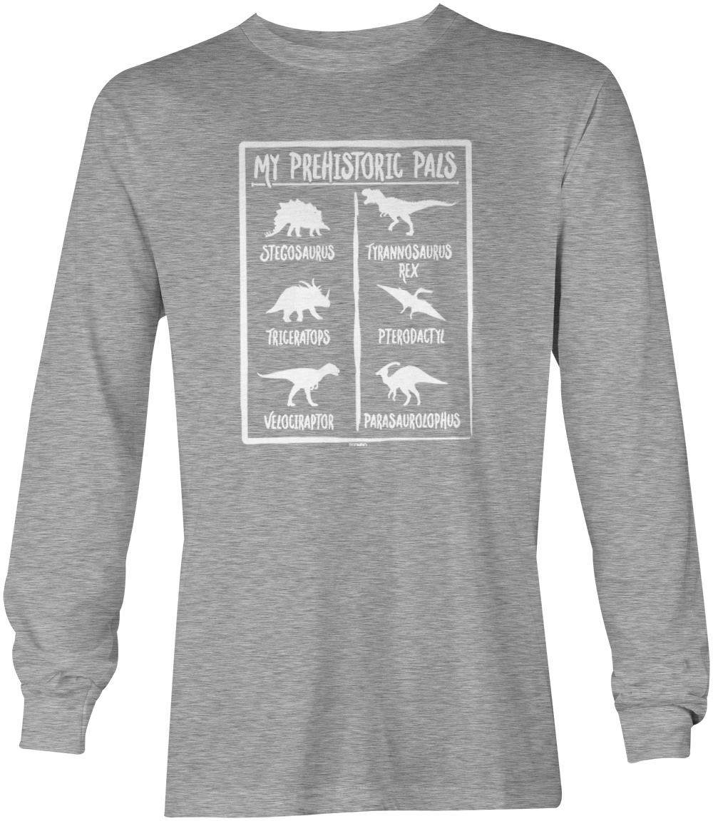 Prehistoric Pals - Types Of Dinosaurs Cool T-Rex Youth T-Shirt - Picture 16 of 20