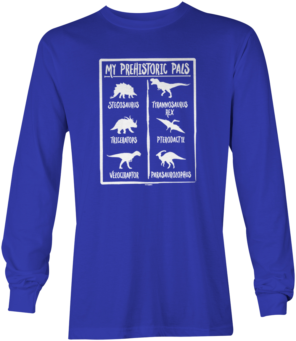 Prehistoric Pals - Types Of Dinosaurs Cool T-Rex Youth T-Shirt - Picture 20 of 20