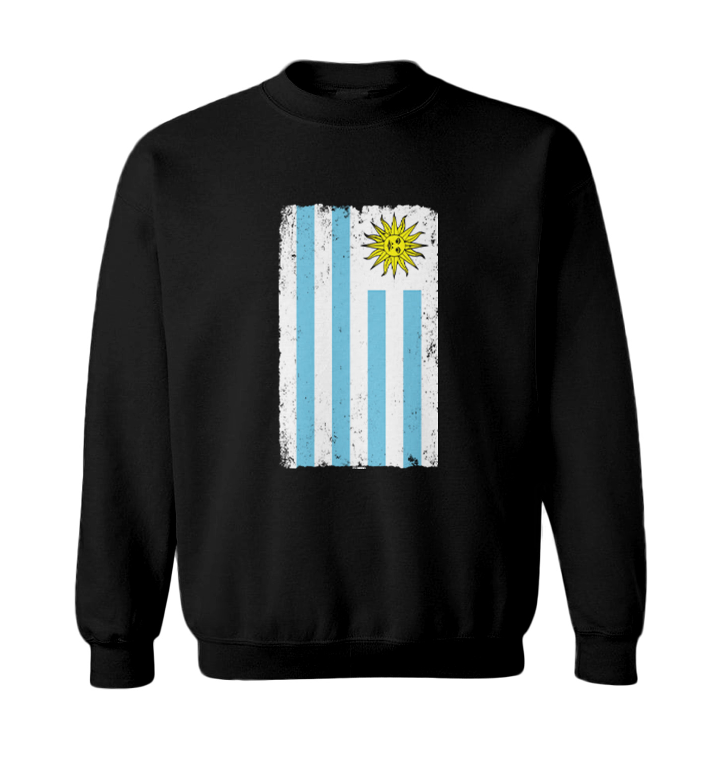 Distressed Uruguay Flag - Uruguayan Country Proud Pride Toddler Crewneck Sweater - Picture 2 of 8