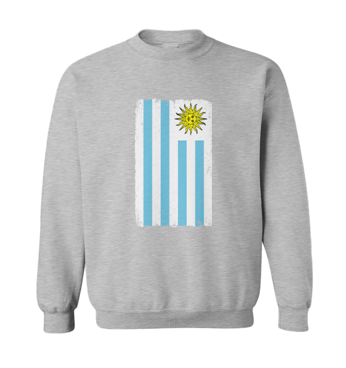 Distressed Uruguay Flag - Uruguayan Country Proud Pride Toddler Crewneck Sweater - Picture 4 of 8
