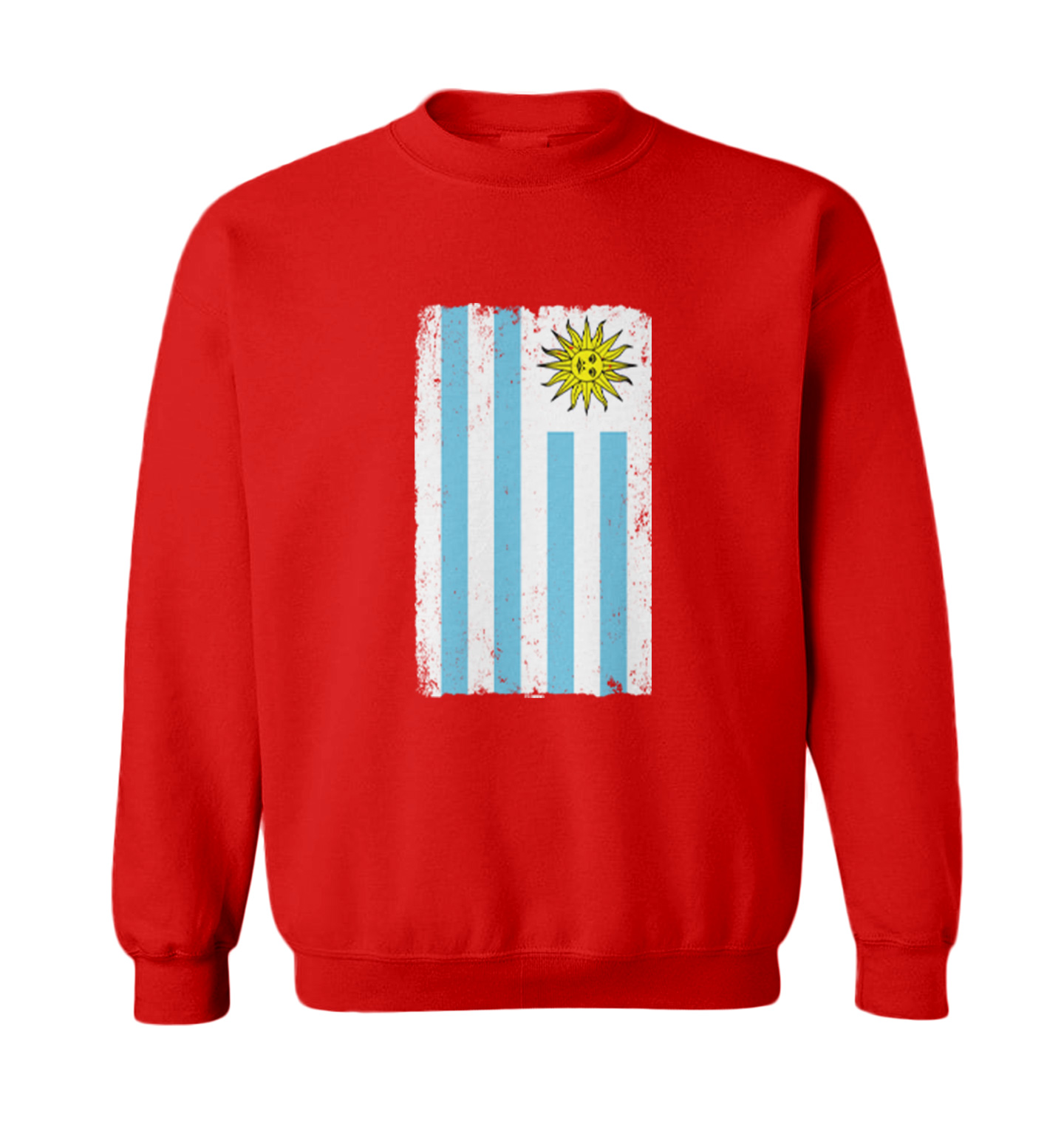 Distressed Uruguay Flag - Uruguayan Country Proud Pride Toddler Crewneck Sweater - Picture 7 of 8
