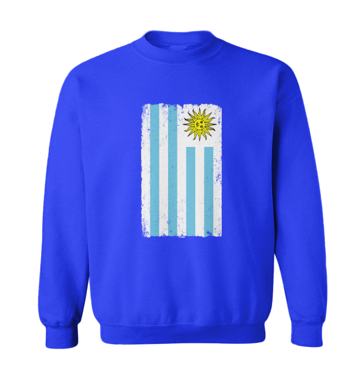 Distressed Uruguay Flag - Uruguayan Country Proud Pride Toddler Crewneck Sweater - Picture 8 of 8