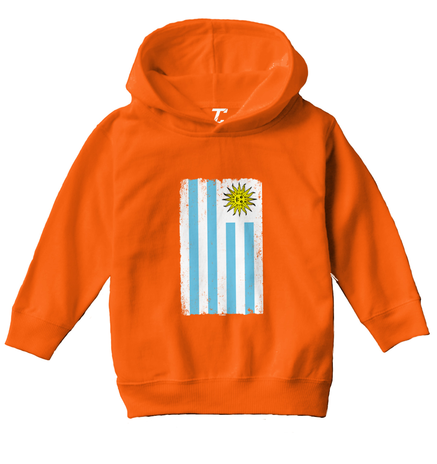 Distressed Uruguay Flag - Uruguayan Country Proud Pride Toddler/Youth Hoodie - Picture 8 of 12