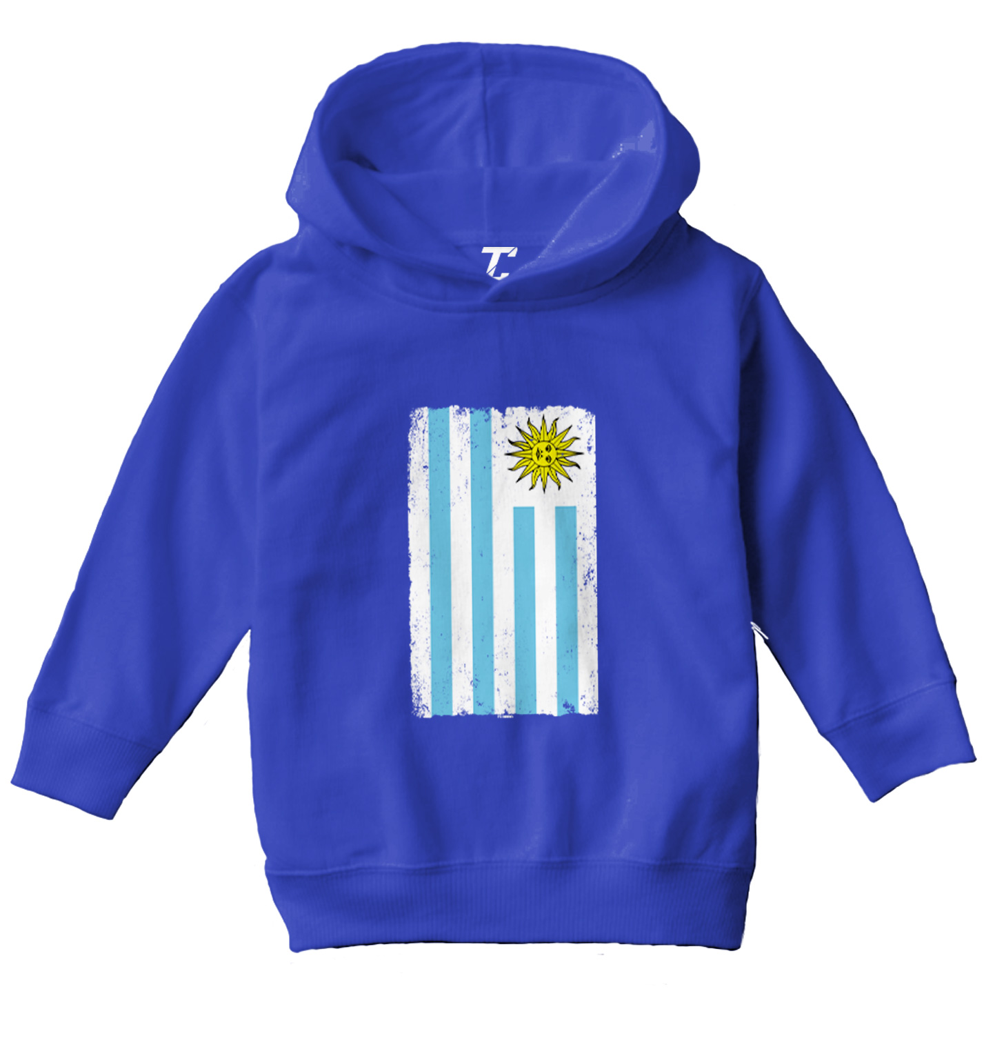 Distressed Uruguay Flag - Uruguayan Country Proud Pride Toddler/Youth Hoodie - Picture 11 of 12