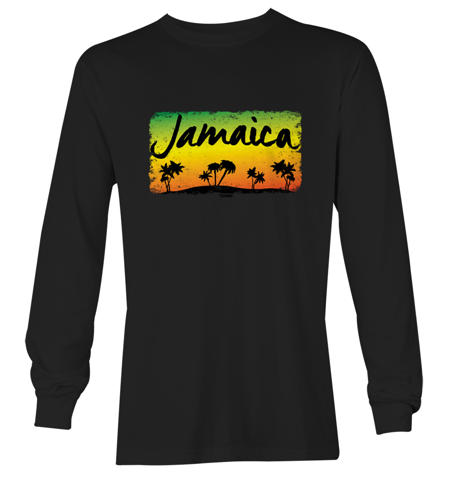 Jamaica Sunset - Jamaican Palm Trees Island Vacation Youth T-Shirt - Picture 13 of 20