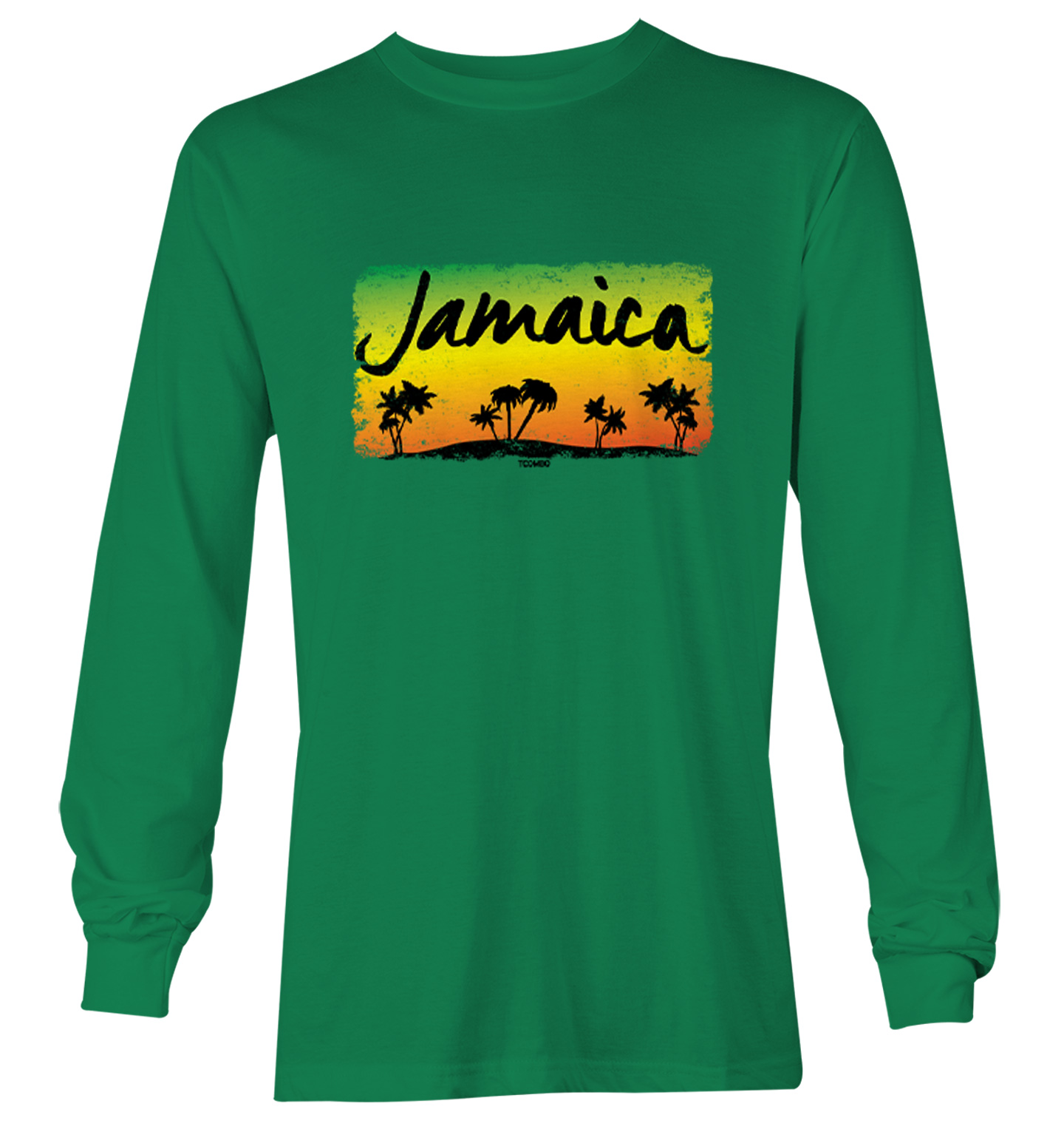 Jamaica Sunset - Jamaican Palm Trees Island Vacation Youth T-Shirt - Picture 15 of 20
