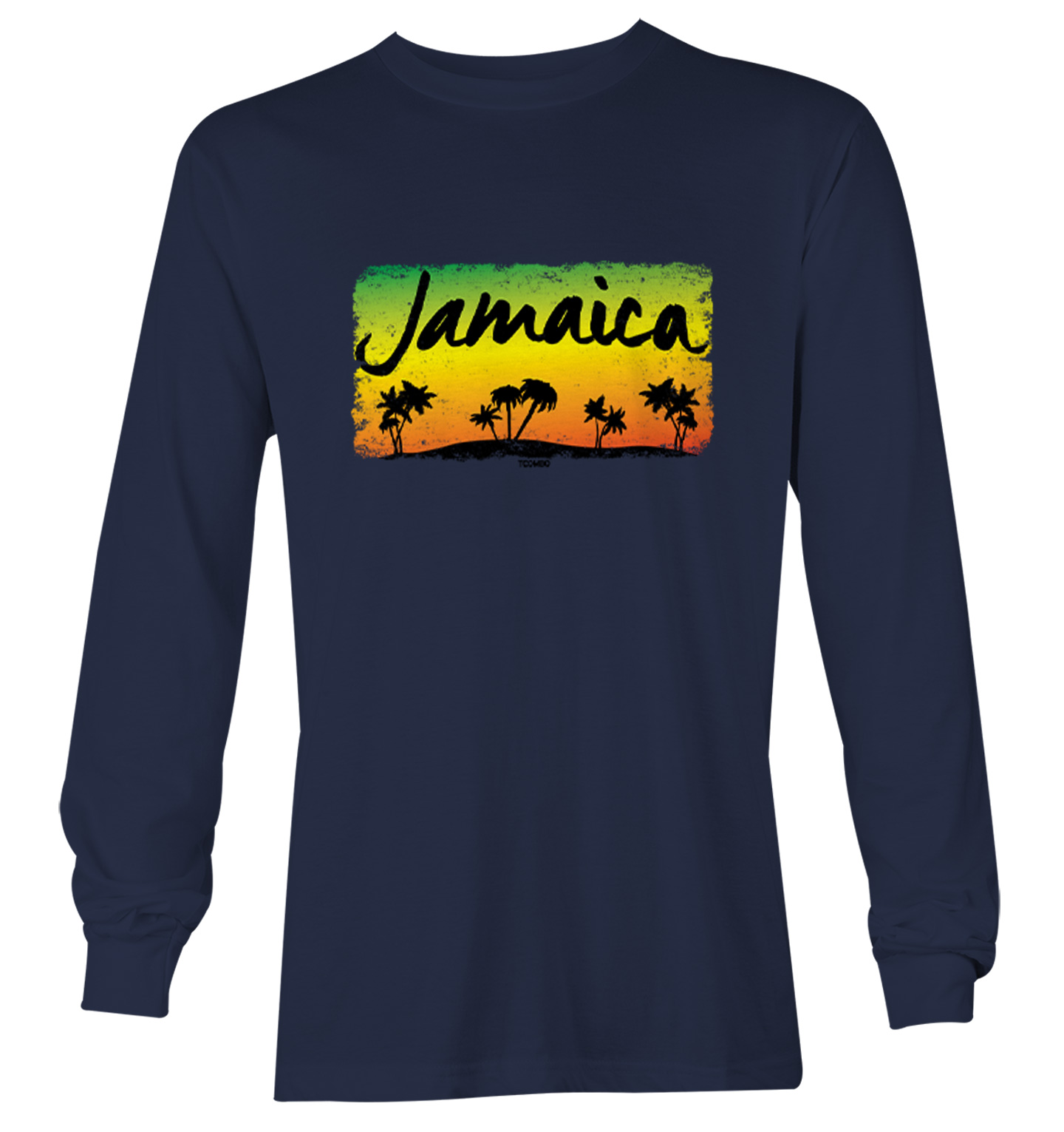 Jamaica Sunset - Jamaican Palm Trees Island Vacation Youth T-Shirt - Picture 17 of 20