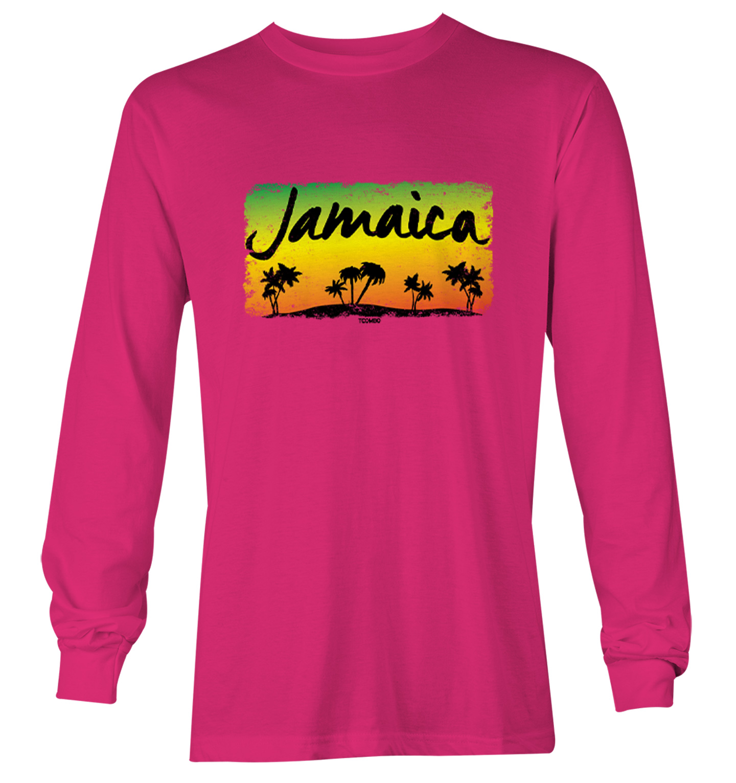 Jamaica Sunset - Jamaican Palm Trees Island Vacation Youth T-Shirt - Picture 18 of 20