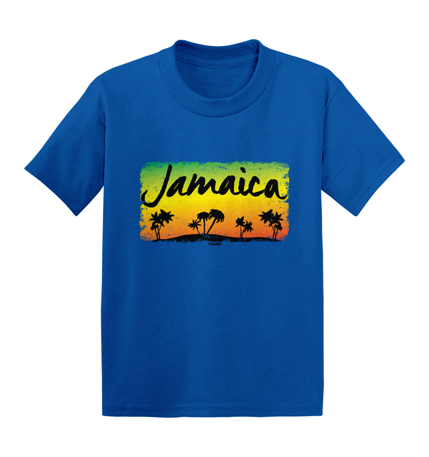 Jamaica Sunset - Jamaican Palm Trees Island Vacation Kids T-shirt