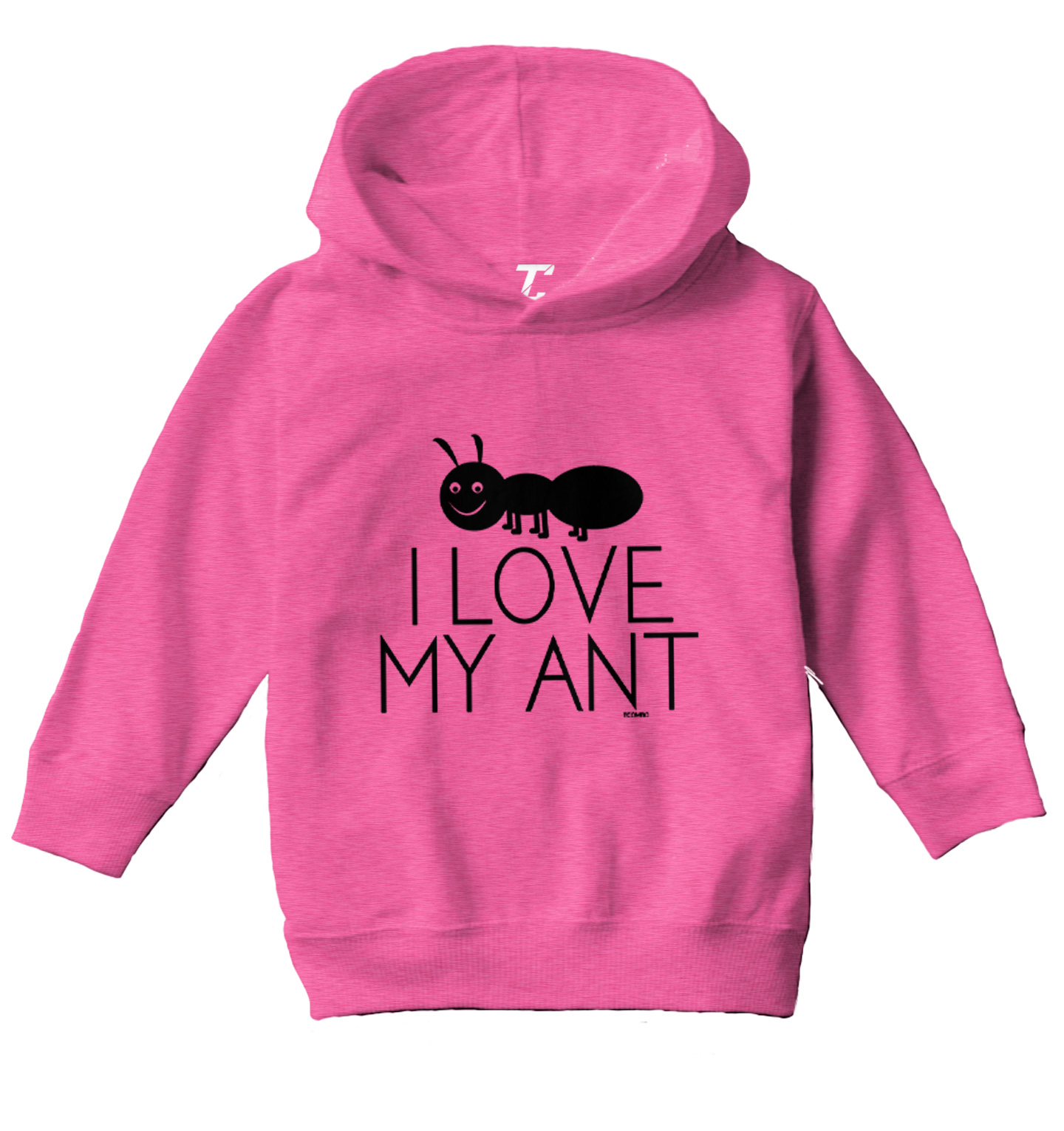 I Love My Ant - Aunt Pun Family Niece Nephew Insect Toddler/Youth Hoodie - Picture 3 of 10