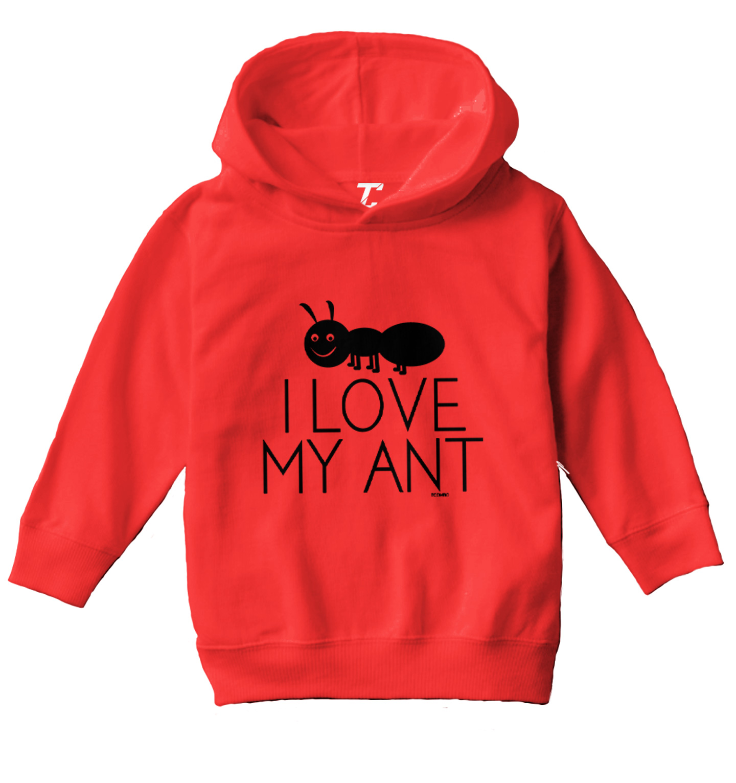 I Love My Ant - Aunt Pun Family Niece Nephew Insect Toddler/Youth Hoodie - Picture 8 of 10