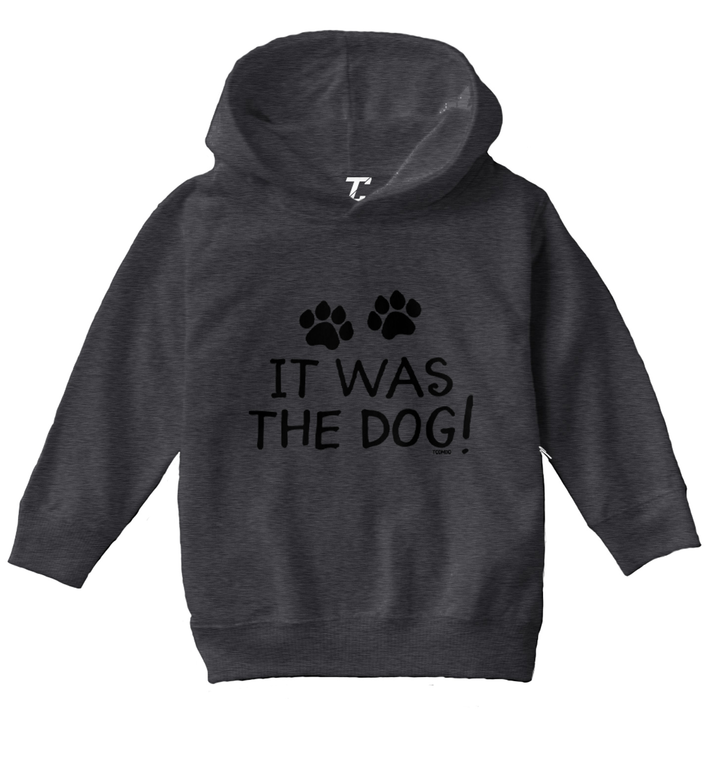 It Was The Dog! - Blame The Animal Pet Funny Paws Toddler/Youth Hoodie - Picture 2 of 10