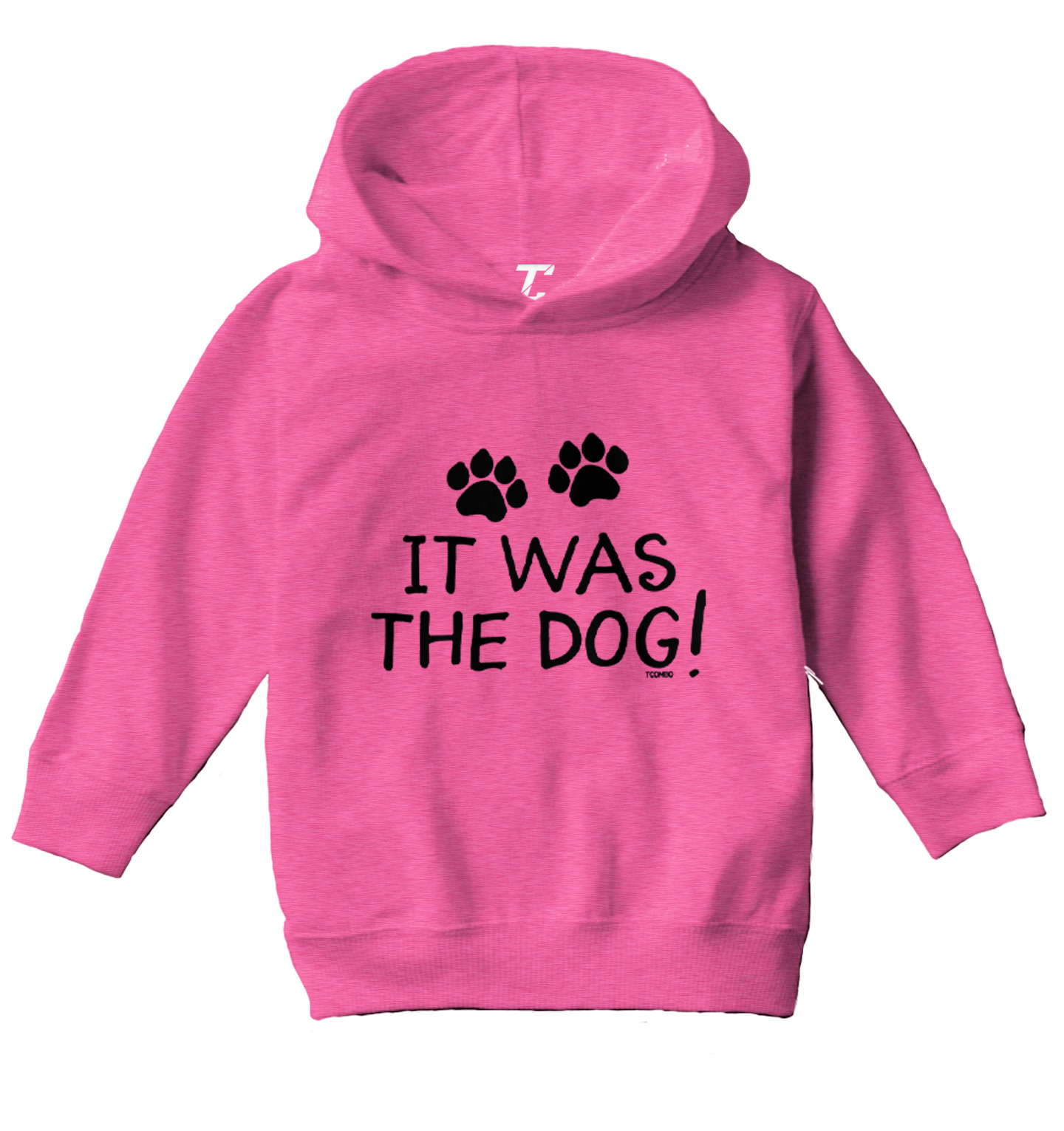 It Was The Dog! - Blame The Animal Pet Funny Paws Toddler/Youth Hoodie - Picture 3 of 10
