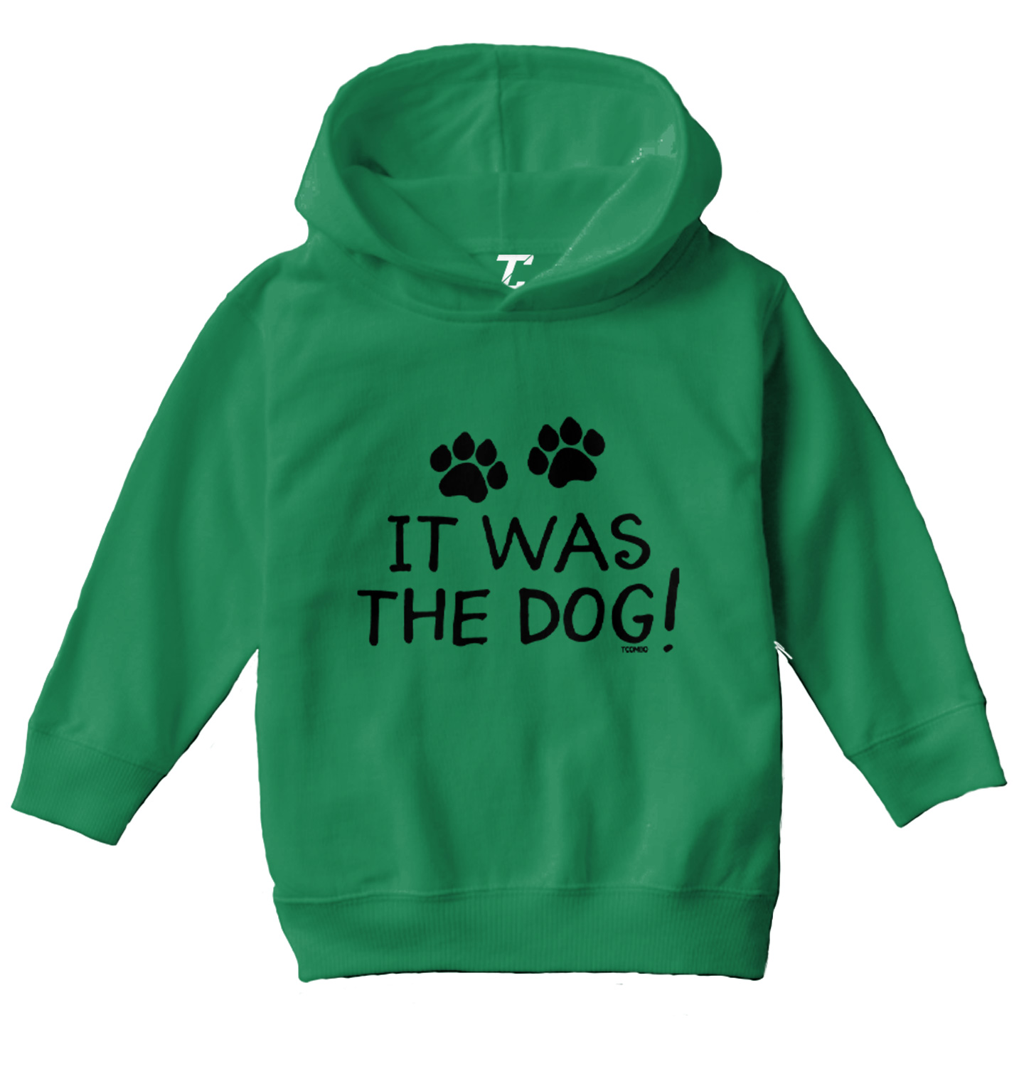 It Was The Dog! - Blame The Animal Pet Funny Paws Toddler/Youth Hoodie - Picture 4 of 10