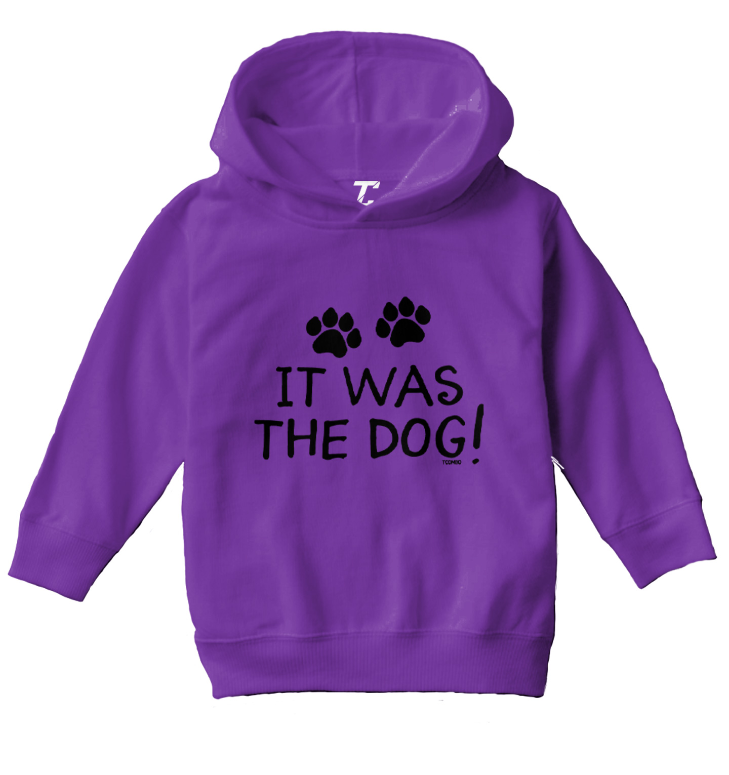 It Was The Dog! - Blame The Animal Pet Funny Paws Toddler/Youth Hoodie - Picture 7 of 10