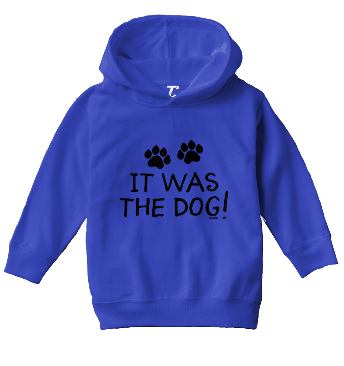 It Was The Dog! - Blame The Animal Pet Funny Paws Toddler/Youth Hoodie - Picture 9 of 10