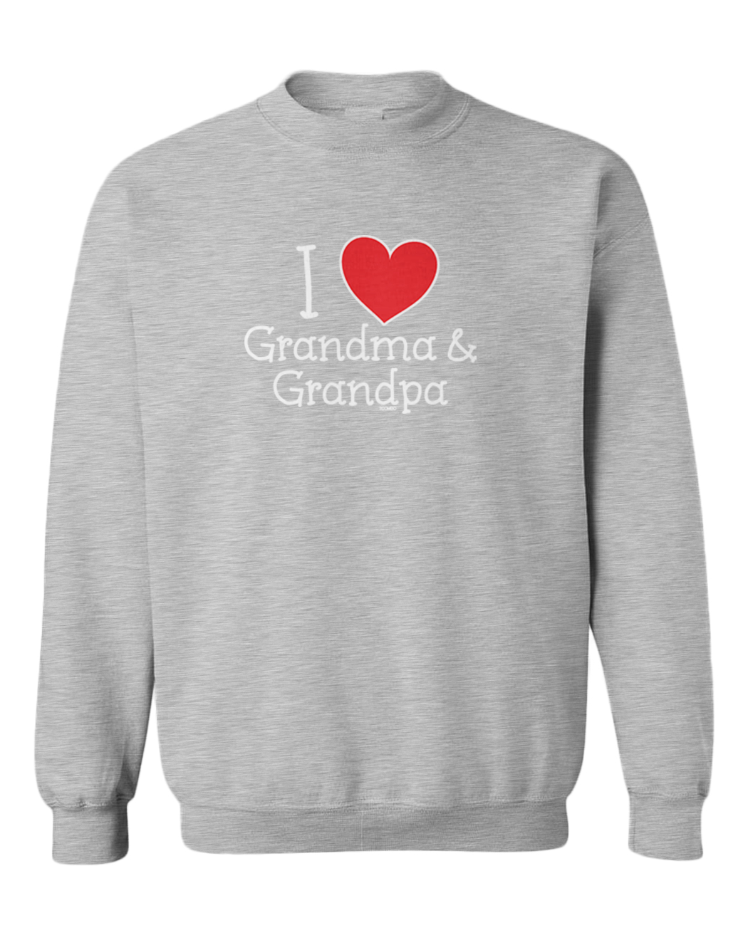 I Heart My Grandma & Grandpa - Valentine's Day Love Toddler Crewneck Sweater - Picture 4 of 8