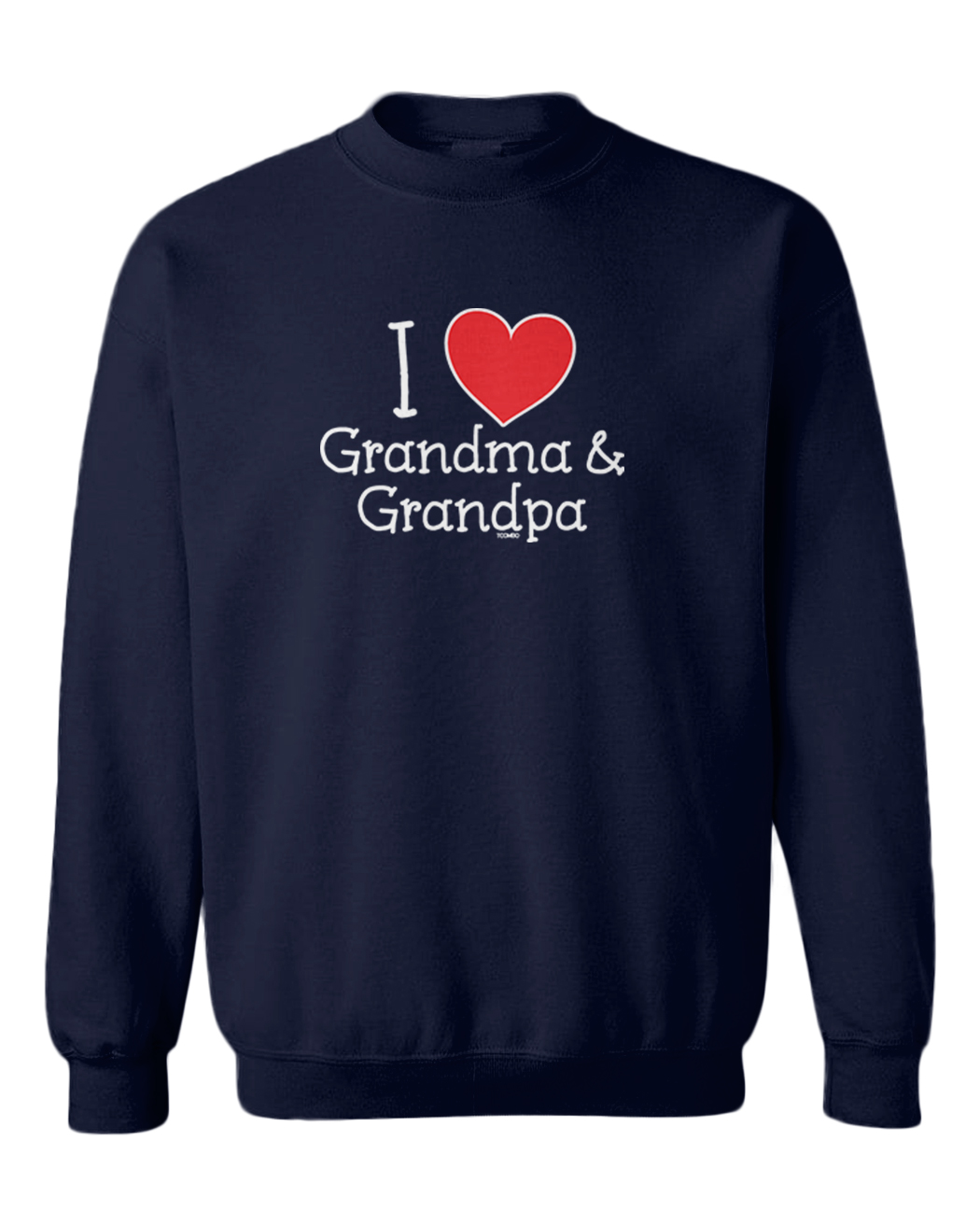 I Heart My Grandma & Grandpa - Valentine's Day Love Toddler Crewneck Sweater - Picture 5 of 8