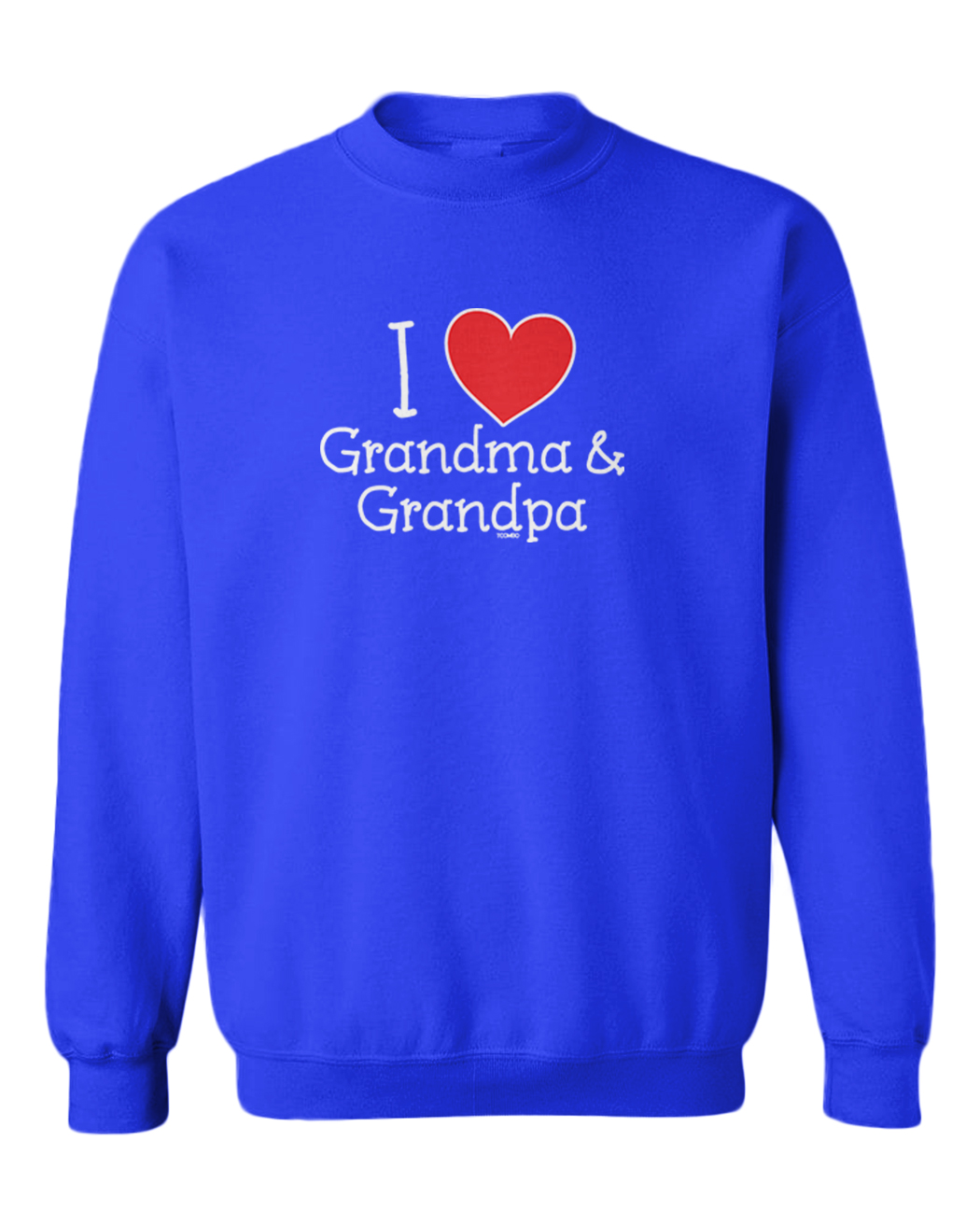 I Heart My Grandma & Grandpa - Valentine's Day Love Toddler Crewneck Sweater - Picture 8 of 8