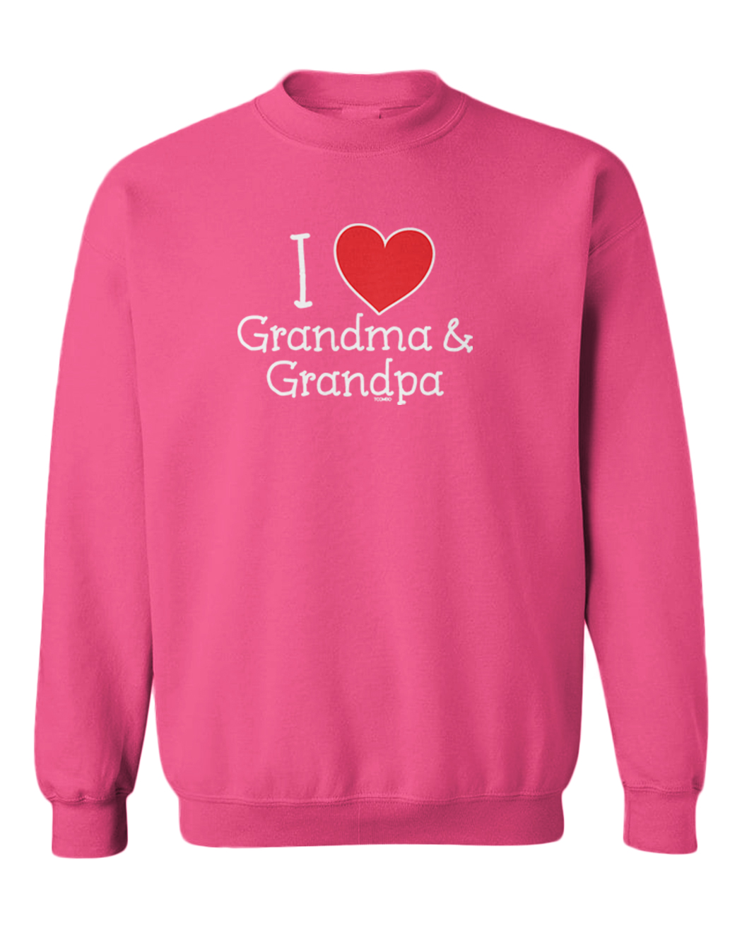 I Heart My Grandma & Grandpa - Valentine's Day Love Toddler Crewneck Sweater - Picture 6 of 8