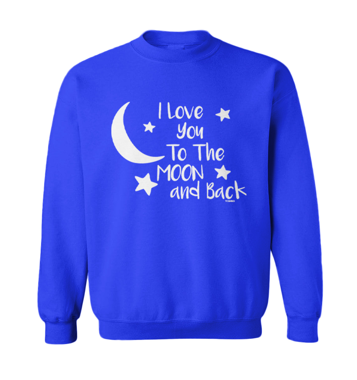 I Love You To The Moon And Back - Son Daughter Mom Dad Toddler Crewneck Sweater - Picture 8 of 8