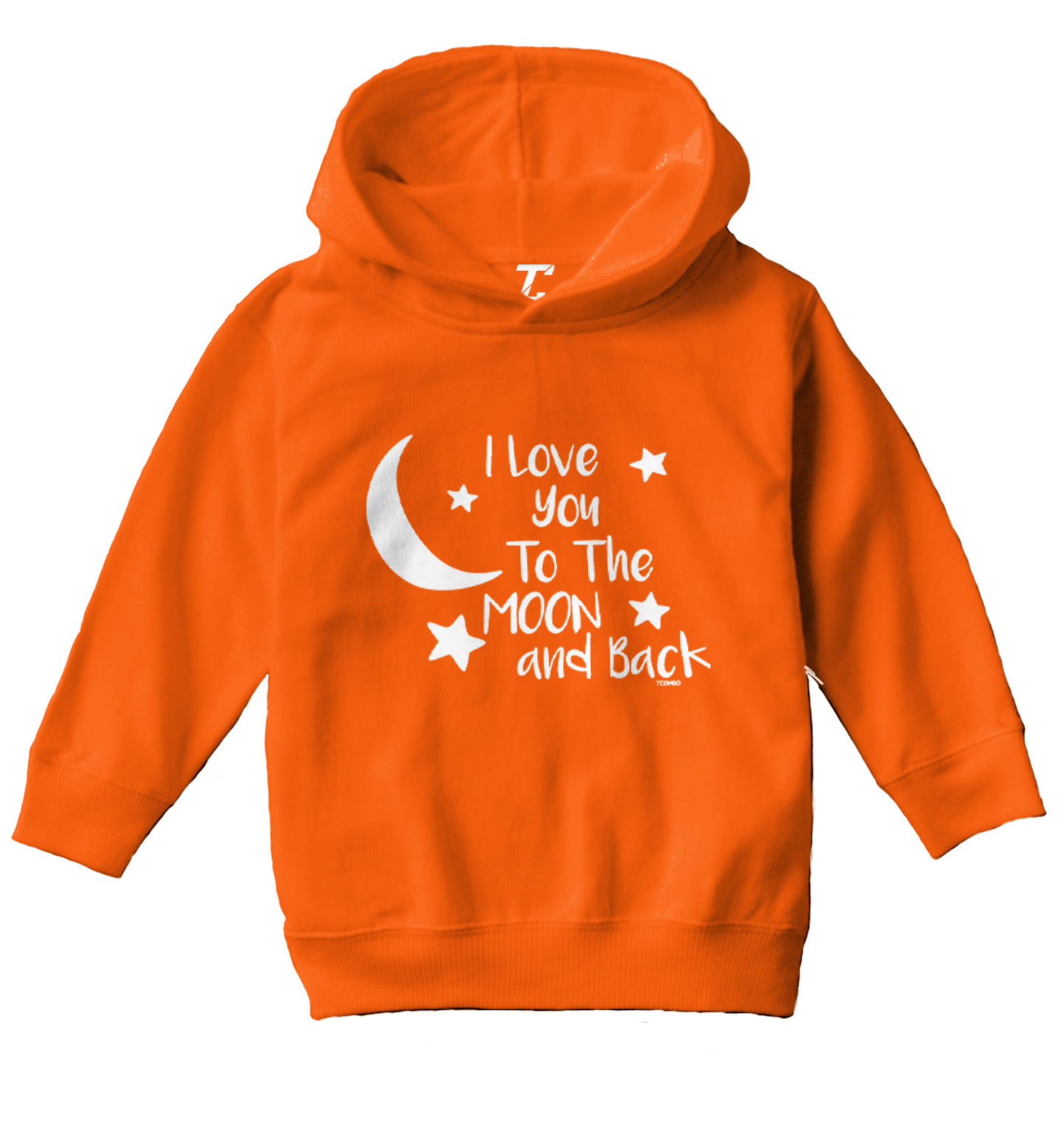 I Love You To The Moon And Back - Son Daughter Mom Dad Toddler/Youth Hoodie - Picture 8 of 12