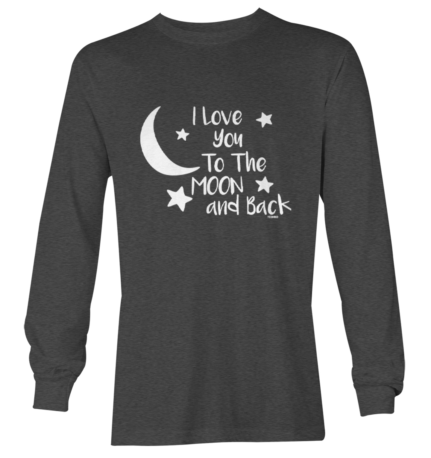 I Love You To The Moon And Back - Son Daughter Mom Dad Youth T-Shirt - Picture 14 of 20
