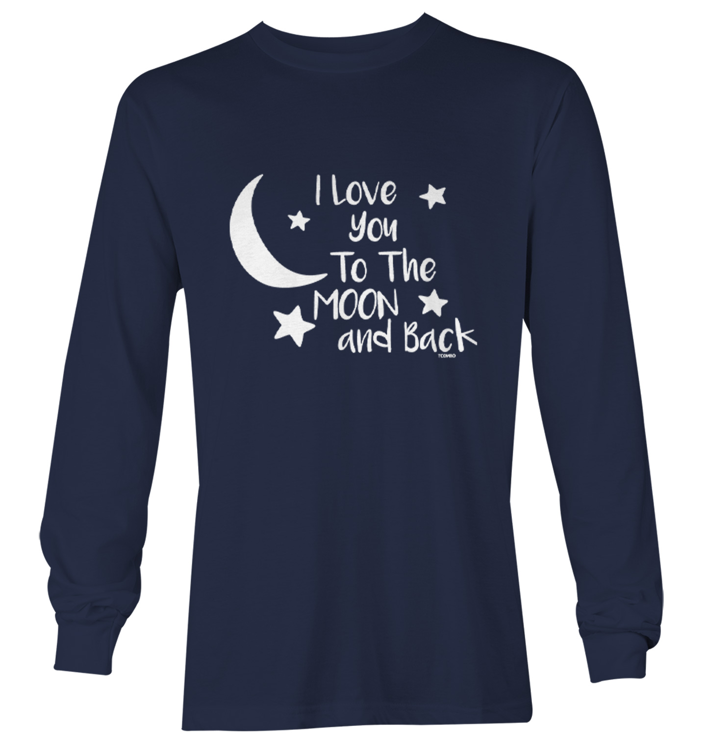 I Love You To The Moon And Back - Son Daughter Mom Dad Youth T-Shirt - Picture 17 of 20
