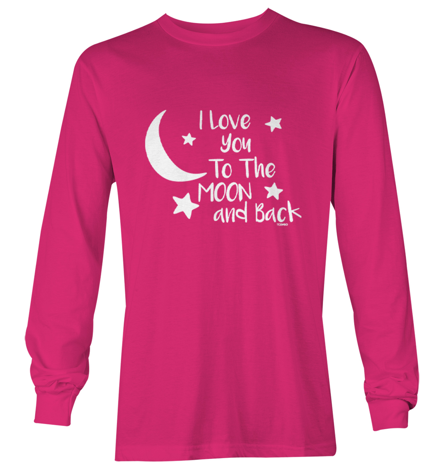 I Love You To The Moon And Back - Son Daughter Mom Dad Youth T-Shirt - Picture 18 of 20