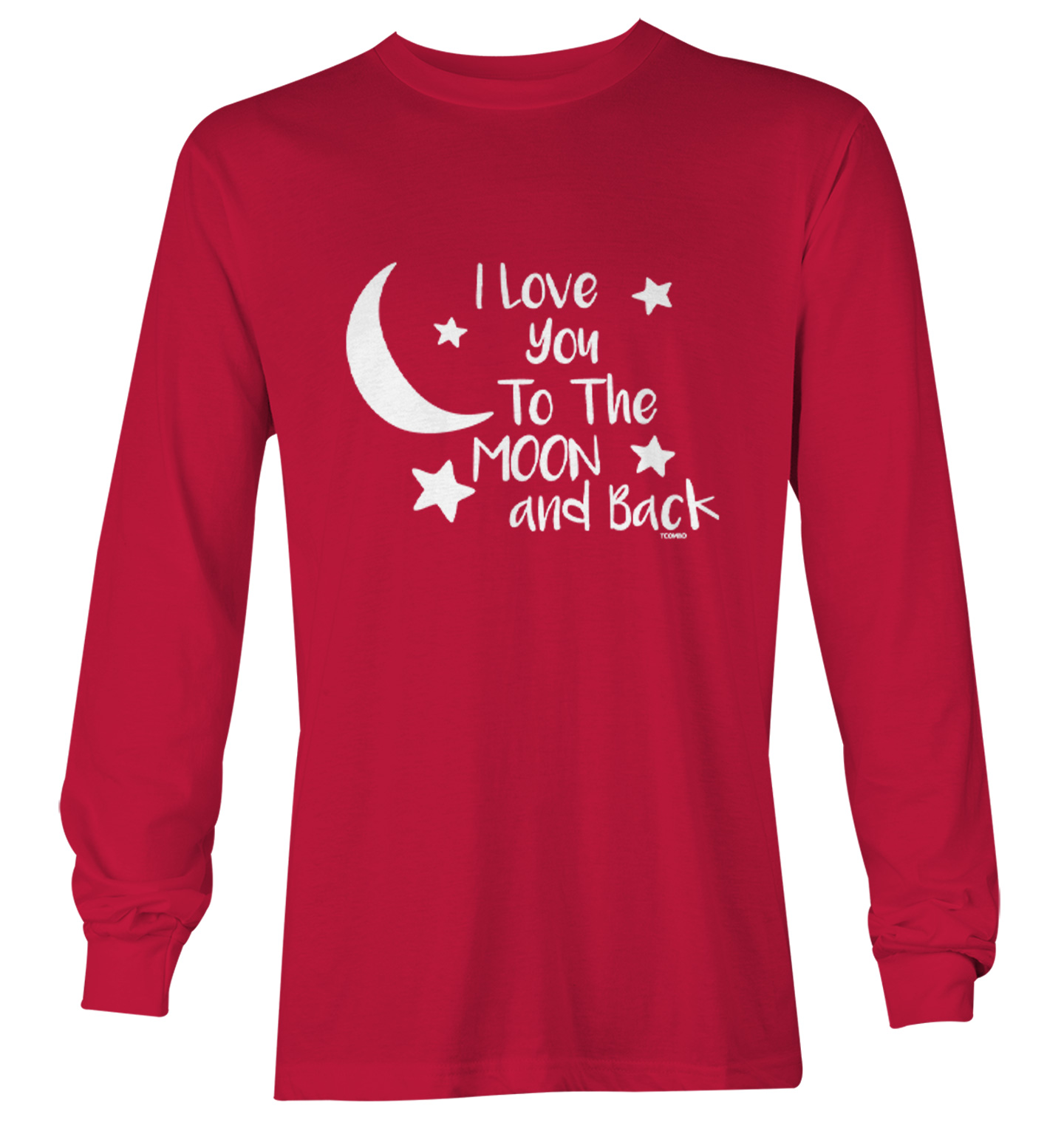 I Love You To The Moon And Back - Son Daughter Mom Dad Youth T-Shirt - Picture 19 of 20