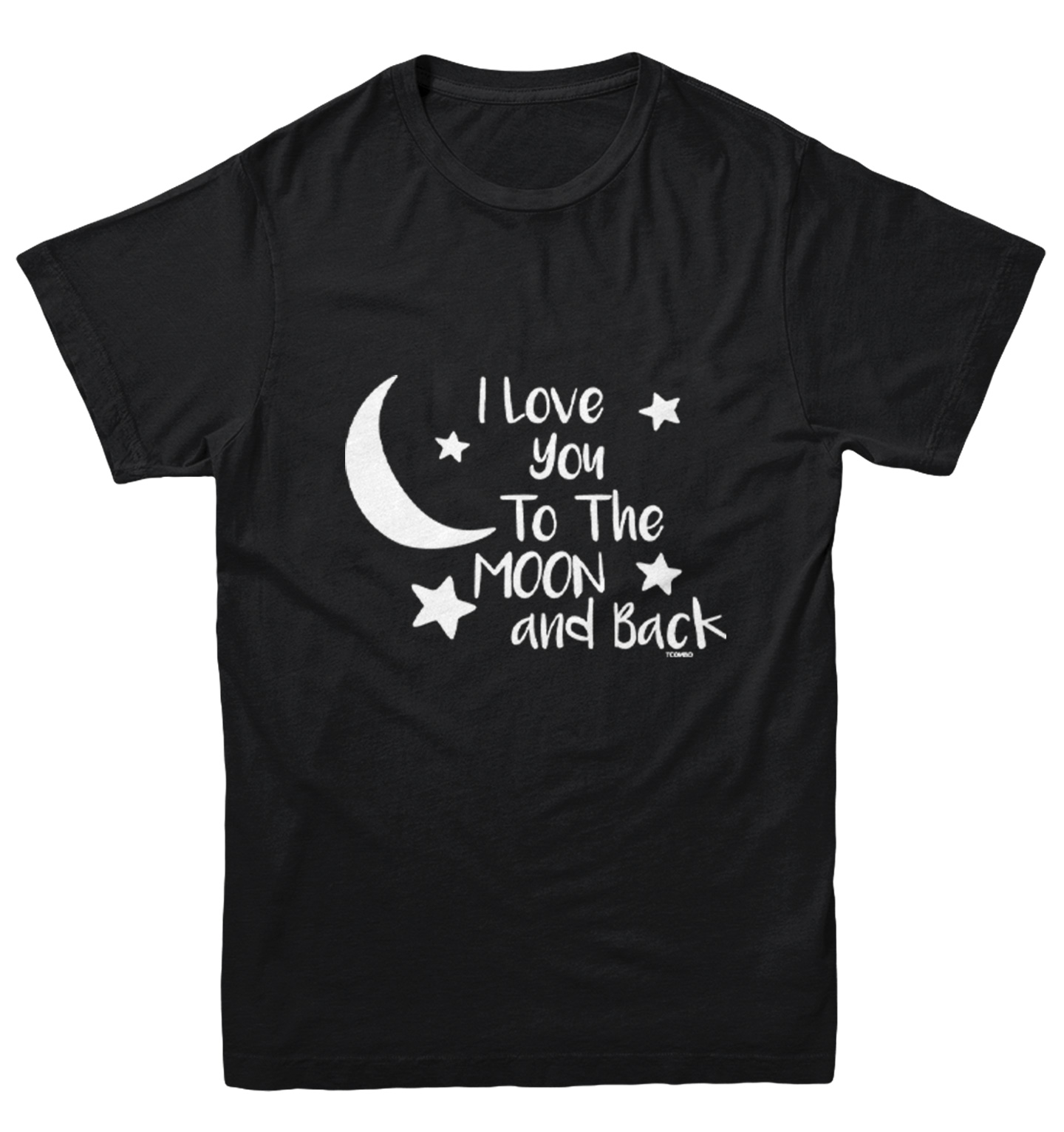 I Love You To The Moon And Back - Son Daughter Mom Dad Youth T-Shirt - Picture 2 of 20