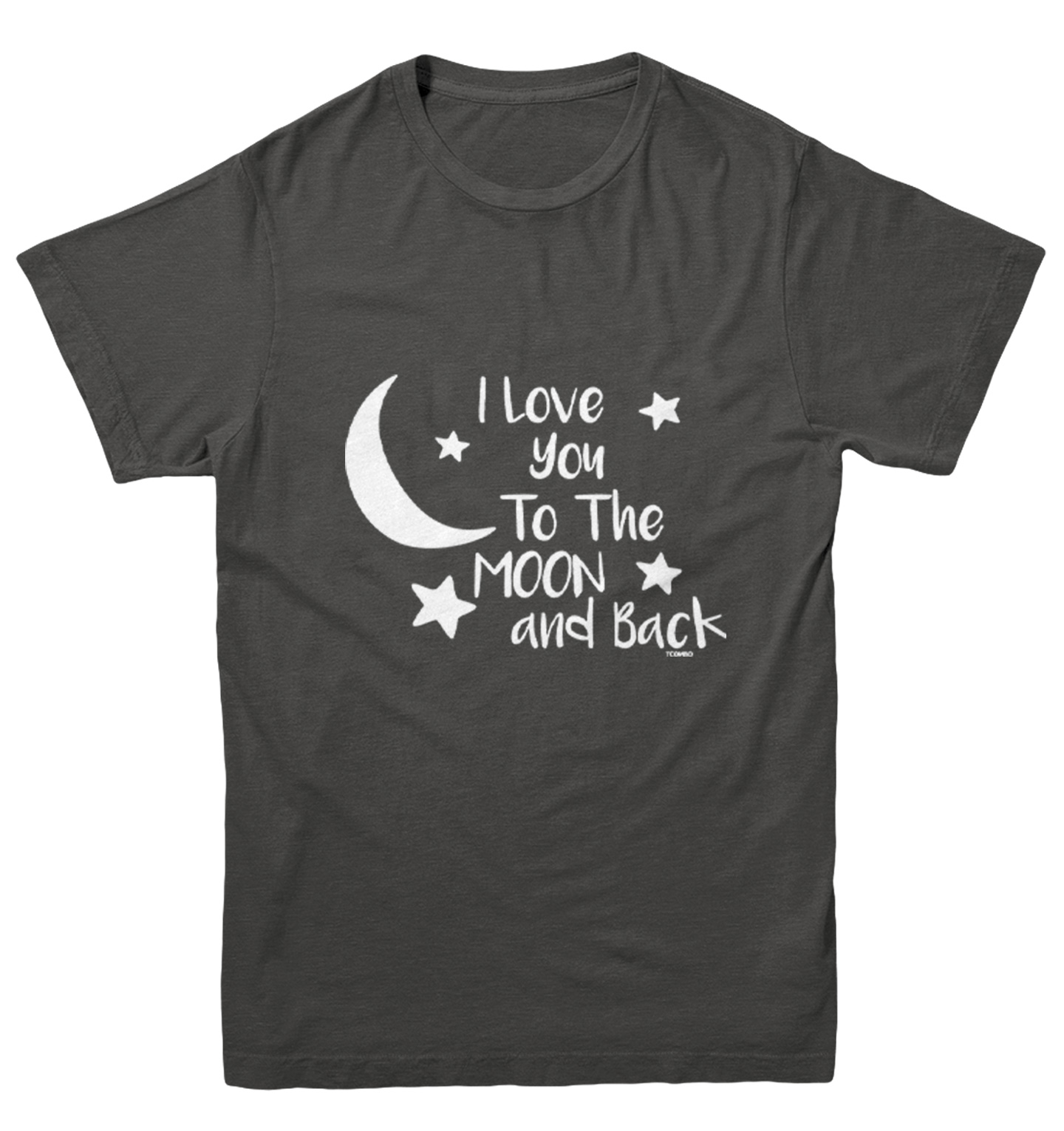 I Love You To The Moon And Back - Son Daughter Mom Dad Youth T-Shirt - Picture 3 of 20