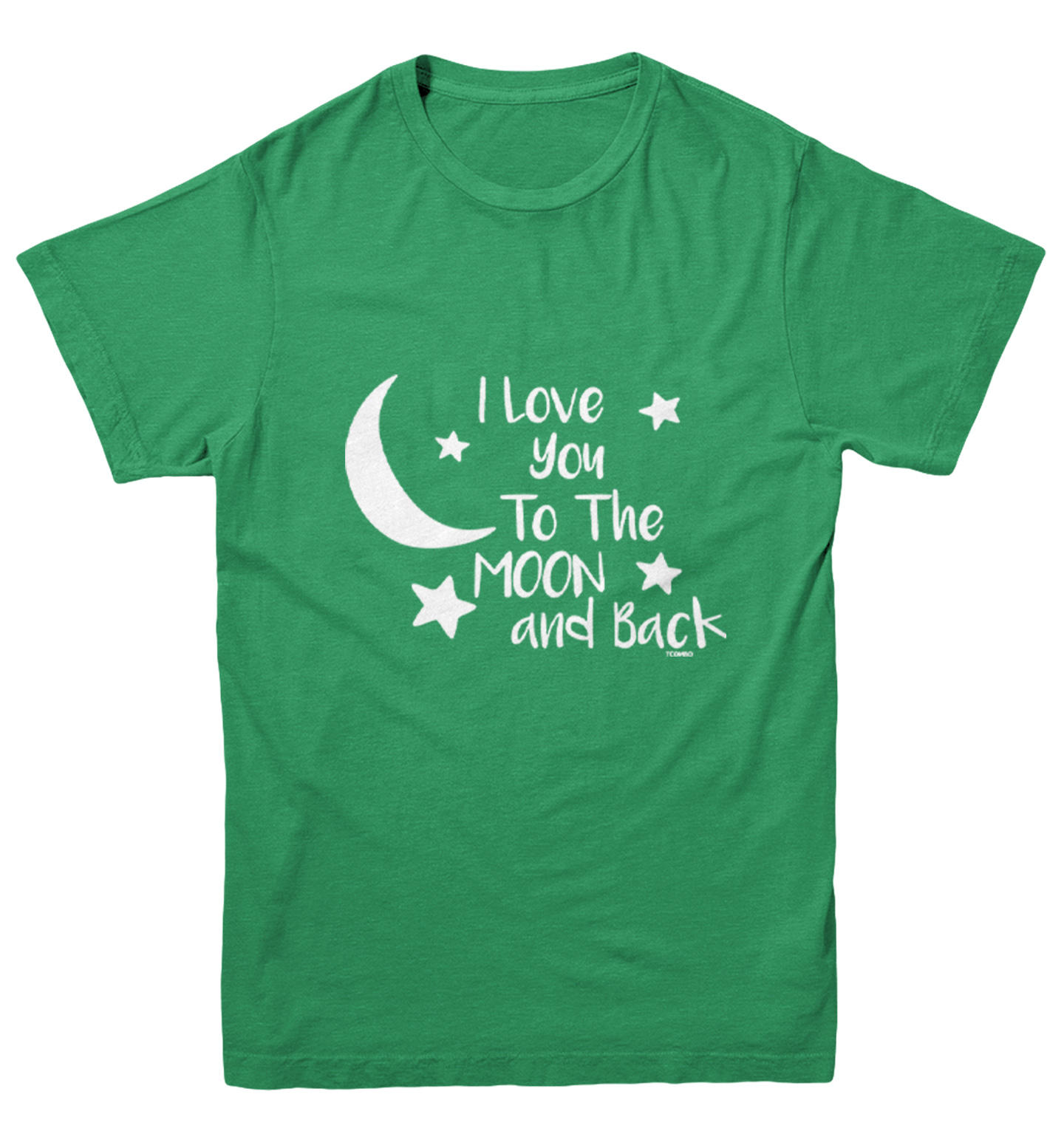 I Love You To The Moon And Back - Son Daughter Mom Dad Youth T-Shirt - Picture 4 of 20