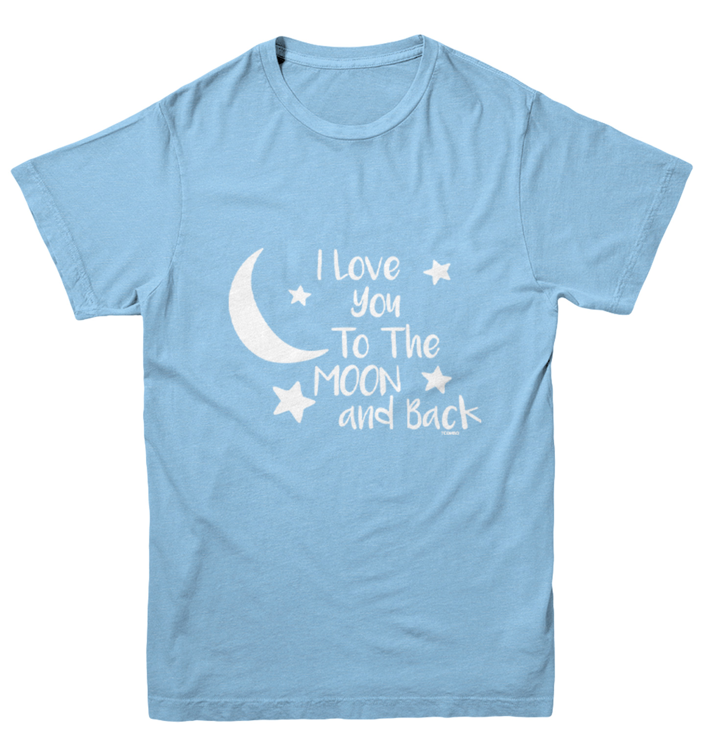 I Love You To The Moon And Back - Son Daughter Mom Dad Youth T-Shirt - Picture 5 of 20