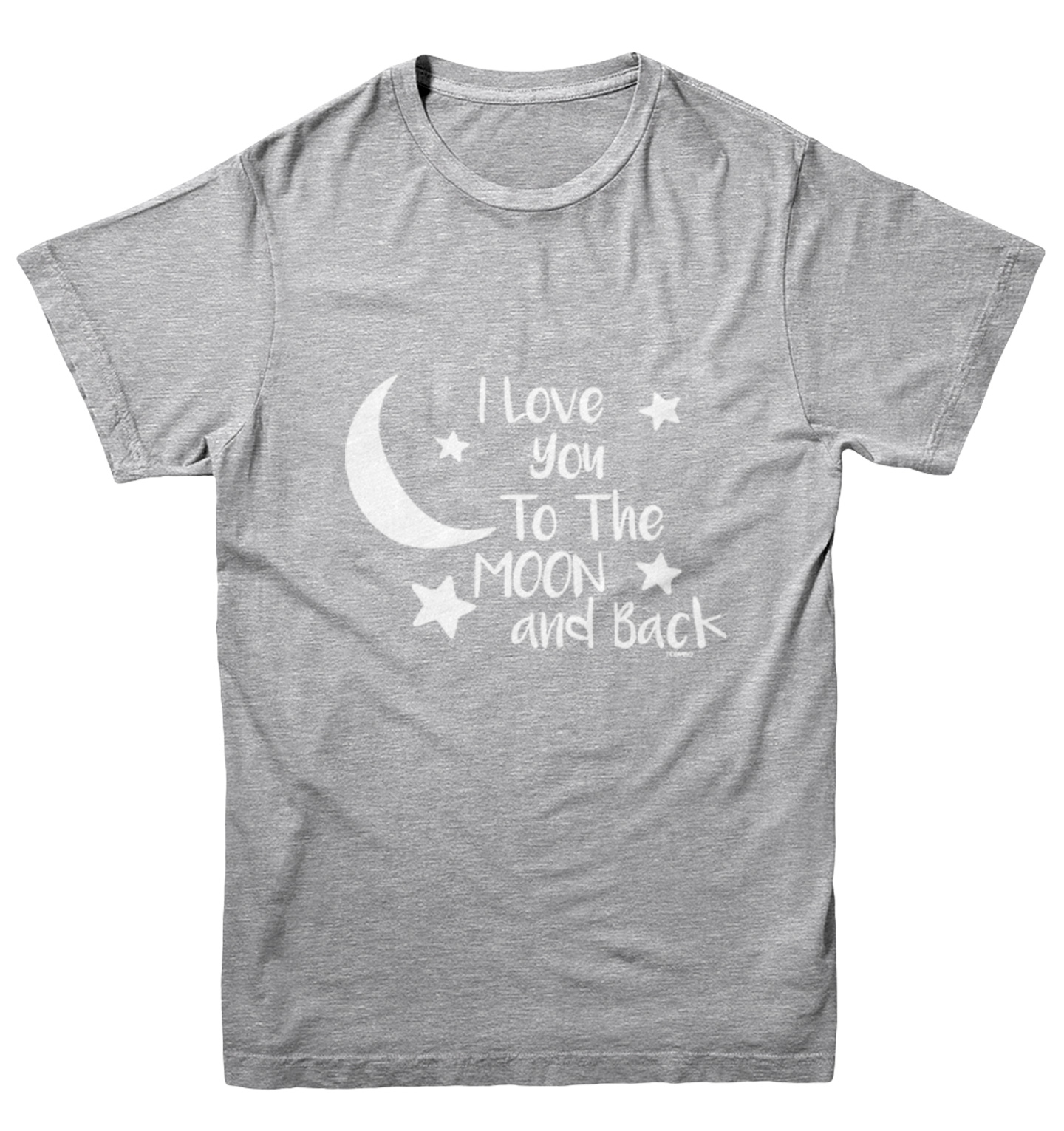 I Love You To The Moon And Back - Son Daughter Mom Dad Youth T-Shirt - Picture 6 of 20