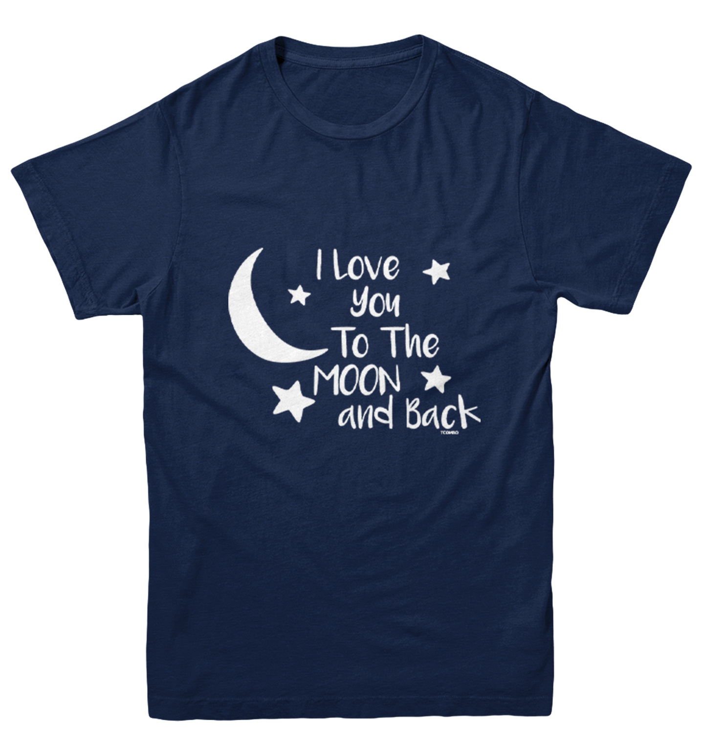 I Love You To The Moon And Back - Son Daughter Mom Dad Youth T-Shirt - Picture 7 of 20