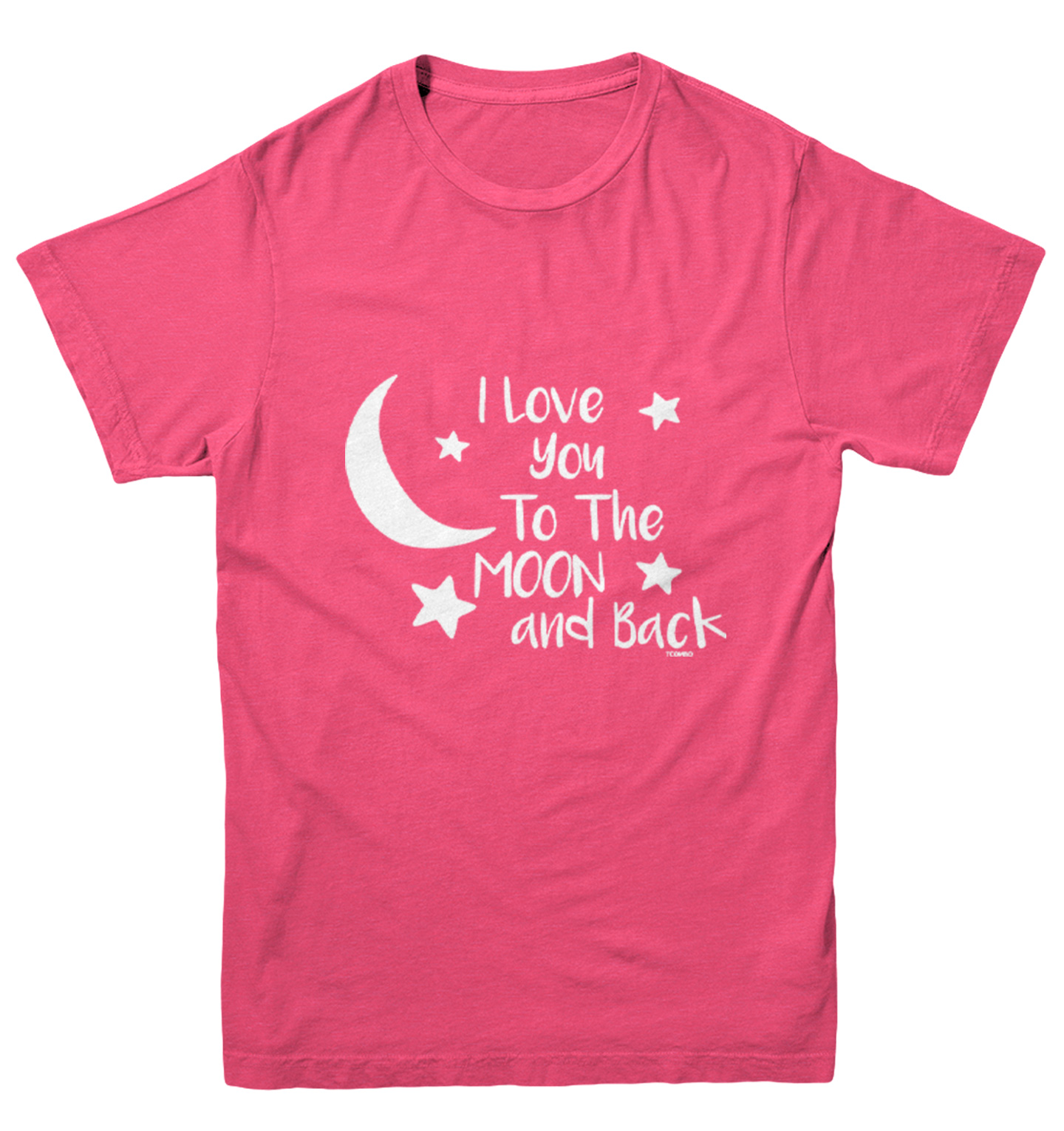 I Love You To The Moon And Back - Son Daughter Mom Dad Youth T-Shirt - Picture 9 of 20