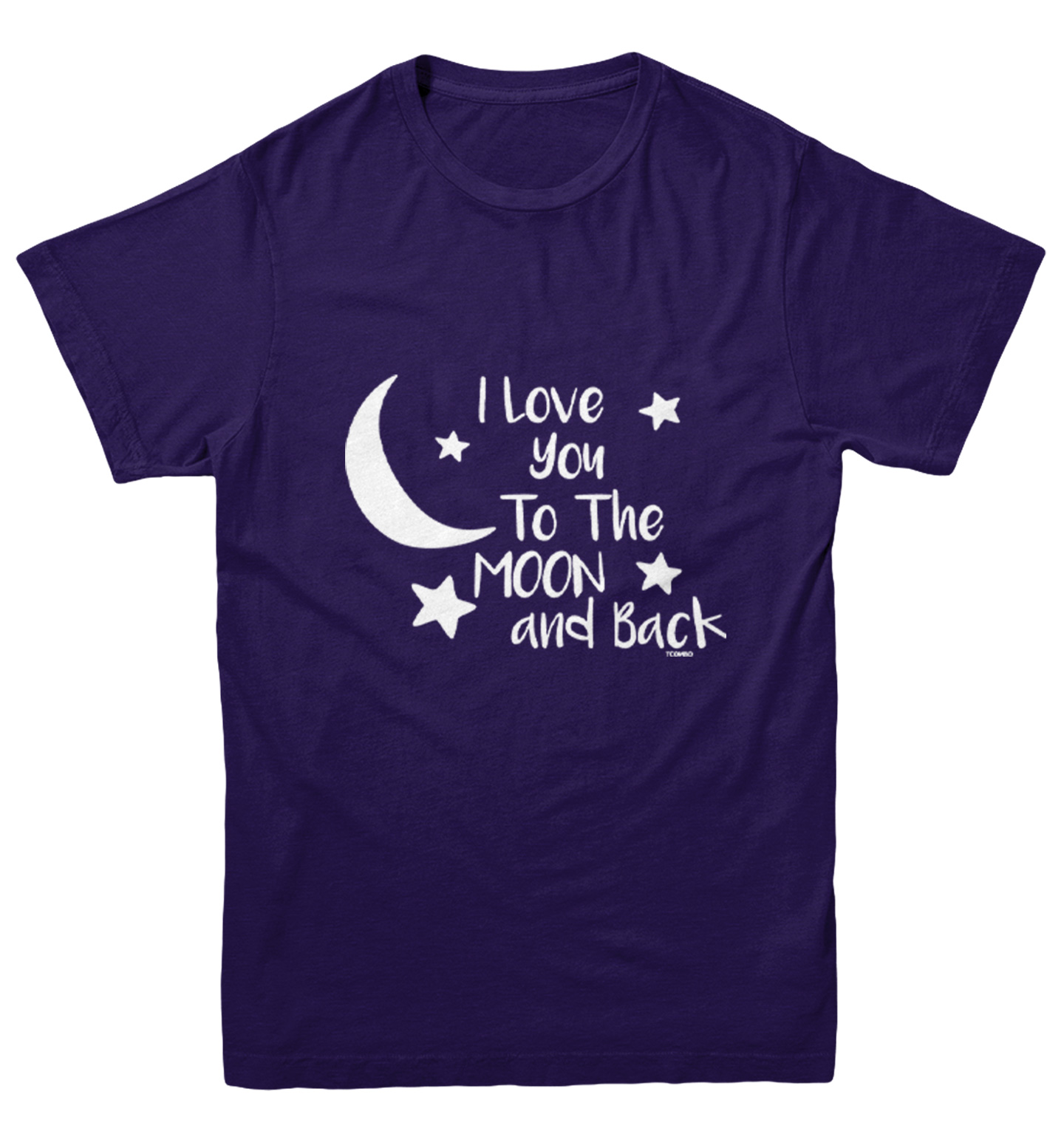 I Love You To The Moon And Back - Son Daughter Mom Dad Youth T-Shirt - Picture 10 of 20
